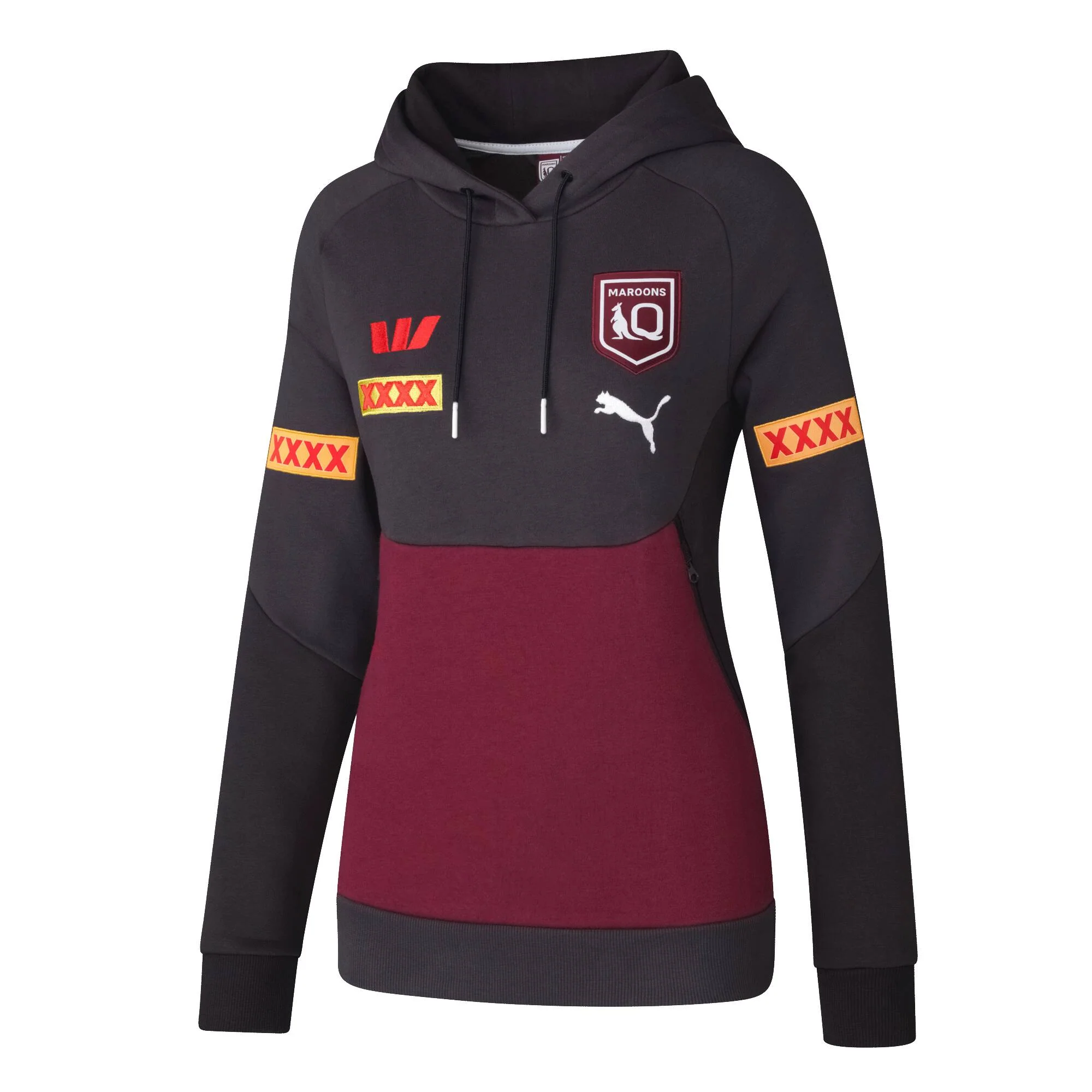 2025 QLD Maroons Womens Team Hoodie - Image 3