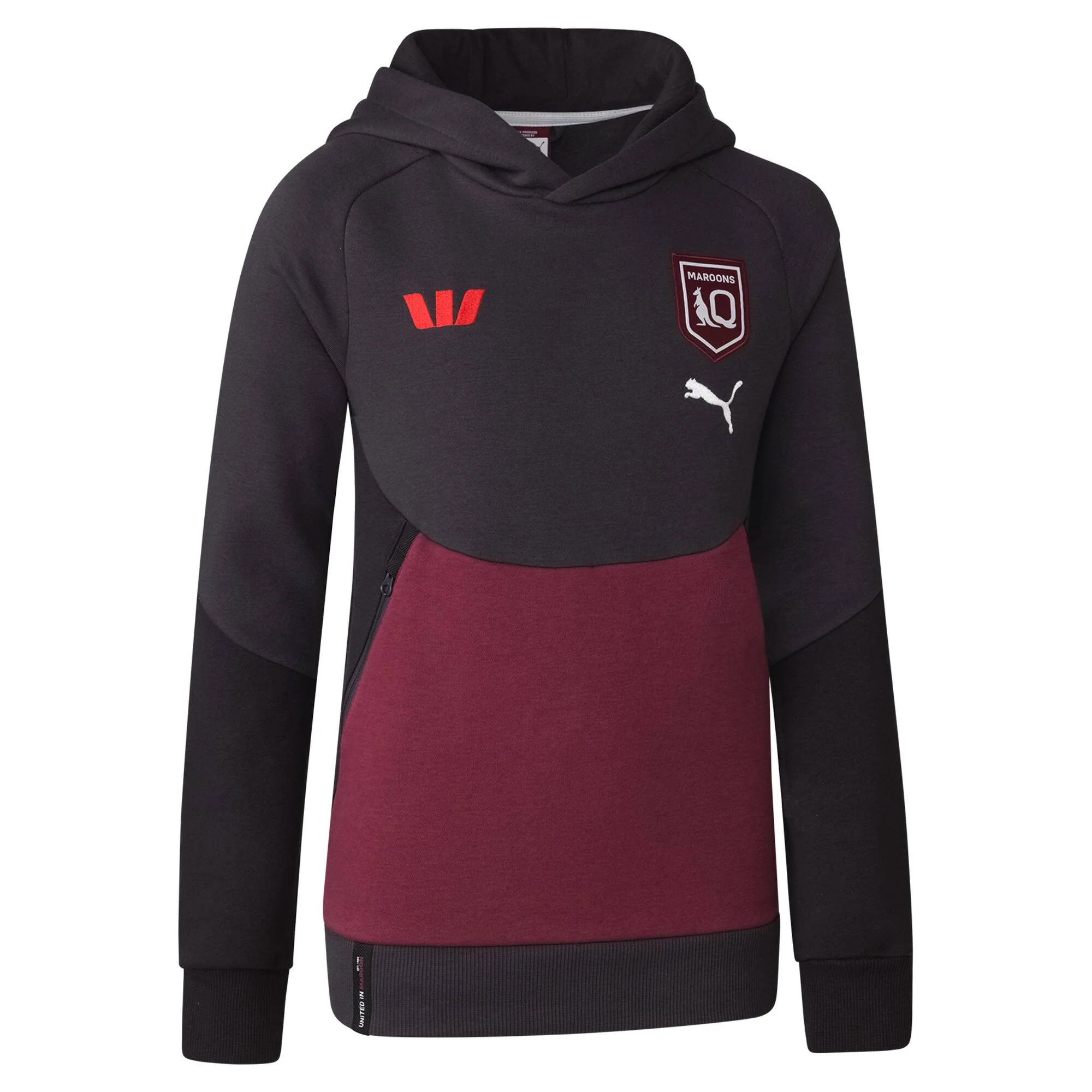 2025 QLD Maroons Youth Team Hoodie - Image 3