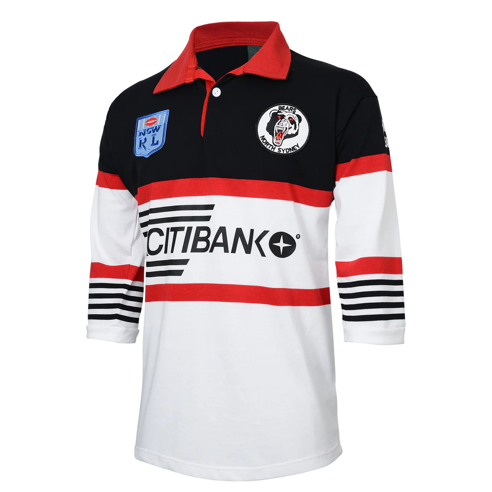 North Sydney Bears 1992 Retro Jersey