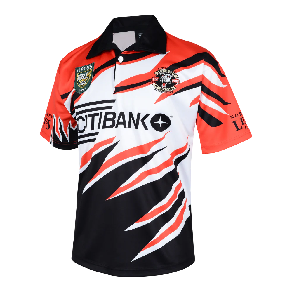 North Sydney Bears Mens 1997 Retro Jersey