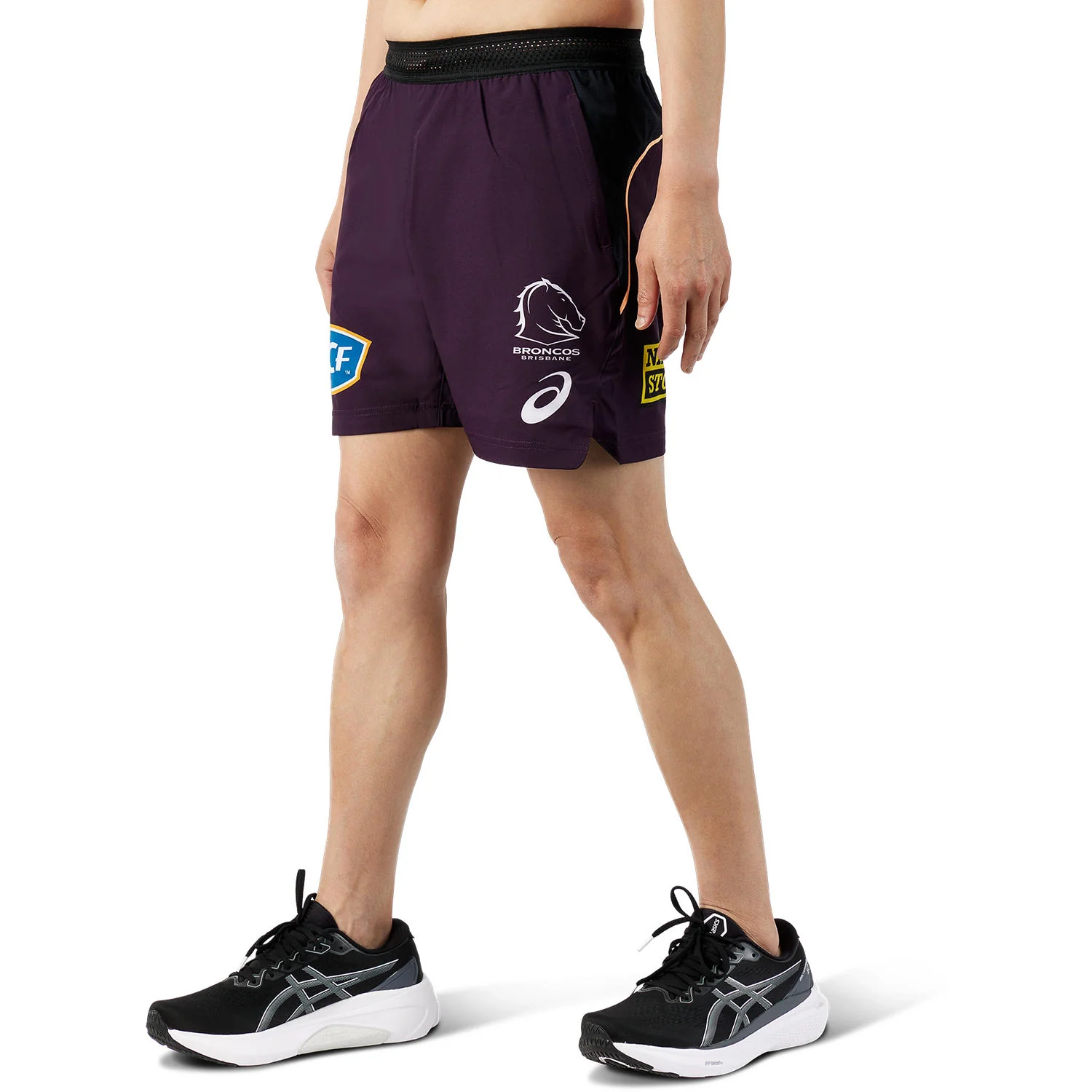 Brisbane Broncos 2024 Kids Replica Training Shorts - Image 5