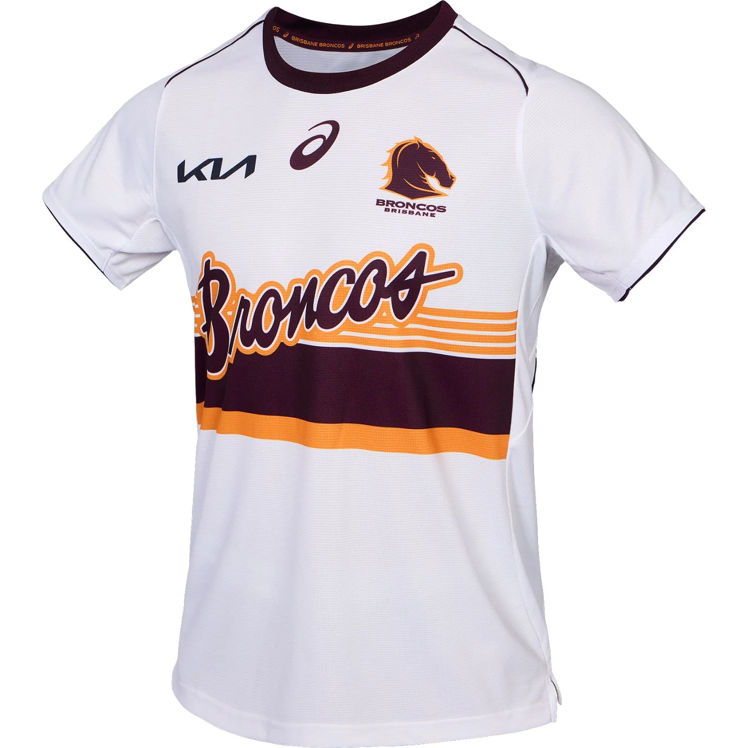 Brisbane Broncos 2025 Mens Replica Run Out Tee - Image 6
