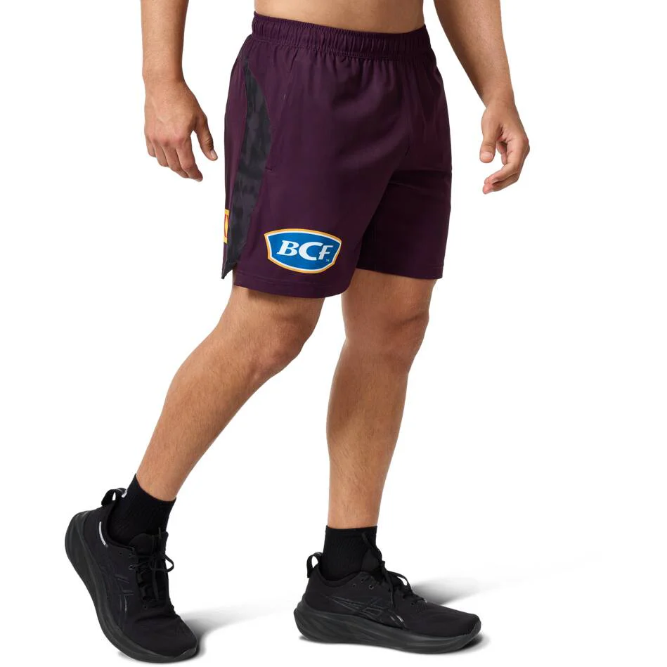 Brisbane Broncos 2025 Mens Training Shorts - Image 4