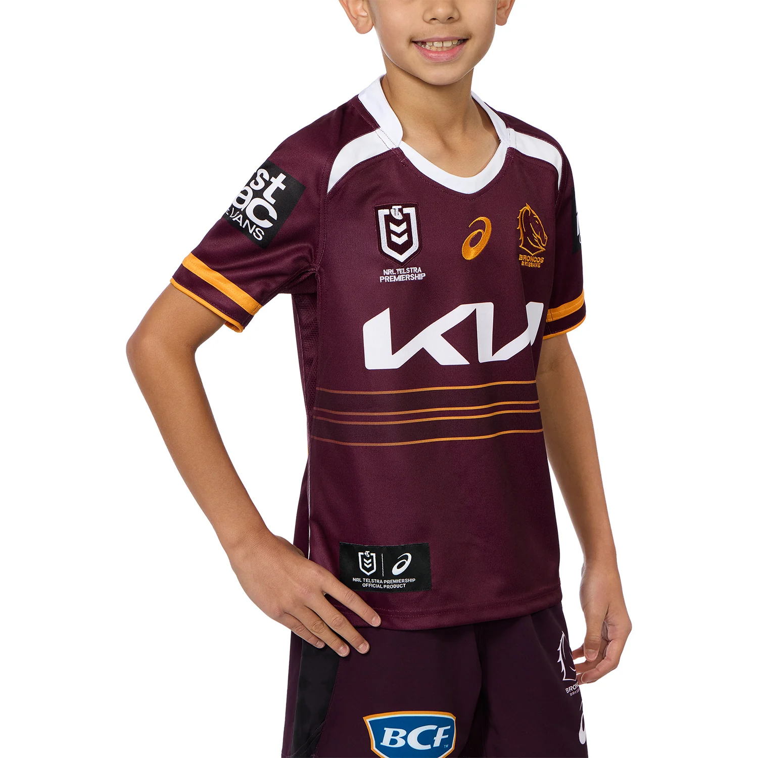 Brisbane Broncos 2025 Youth Replica Home Jersey - Image 2