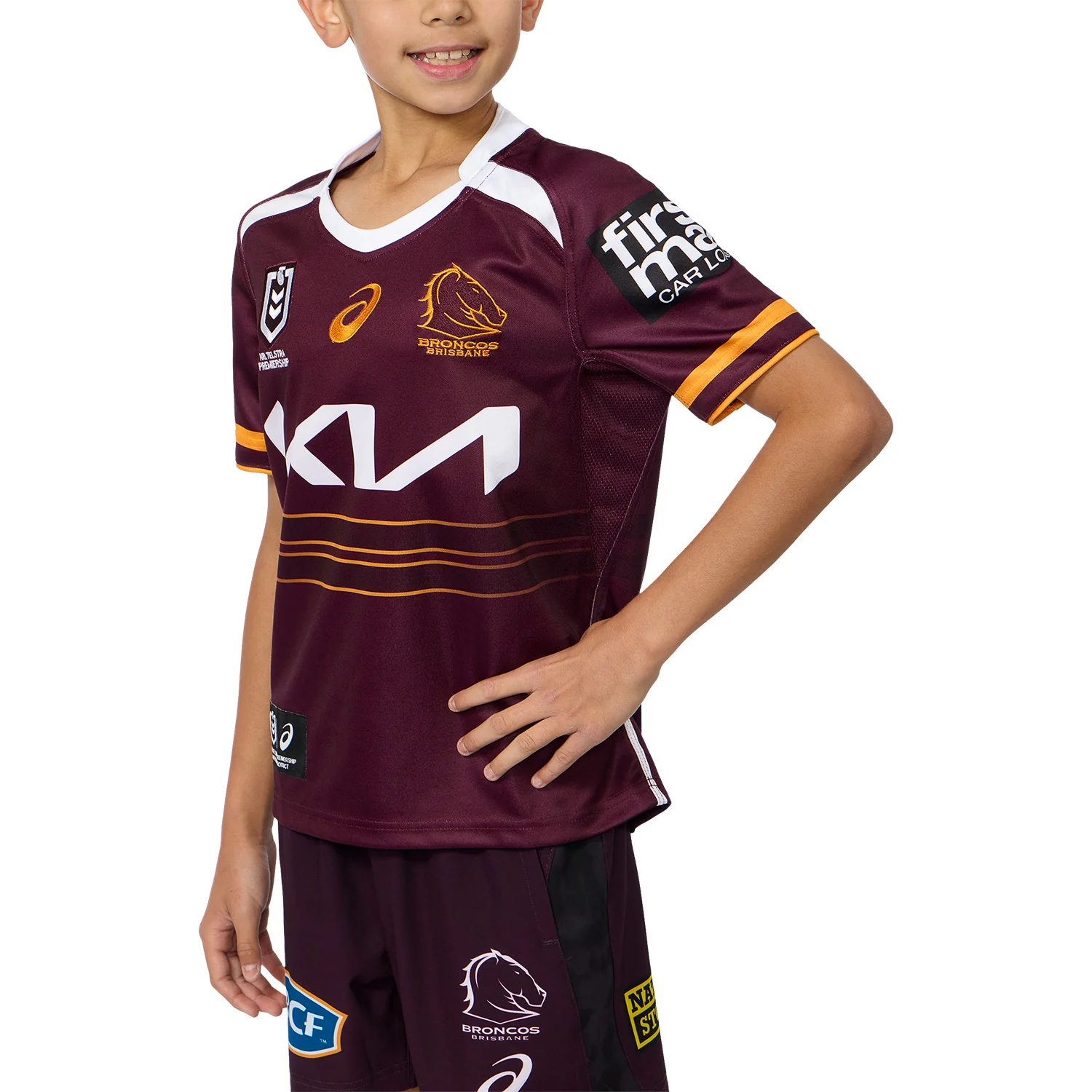 Brisbane Broncos 2025 Youth Replica Home Jersey - Image 3