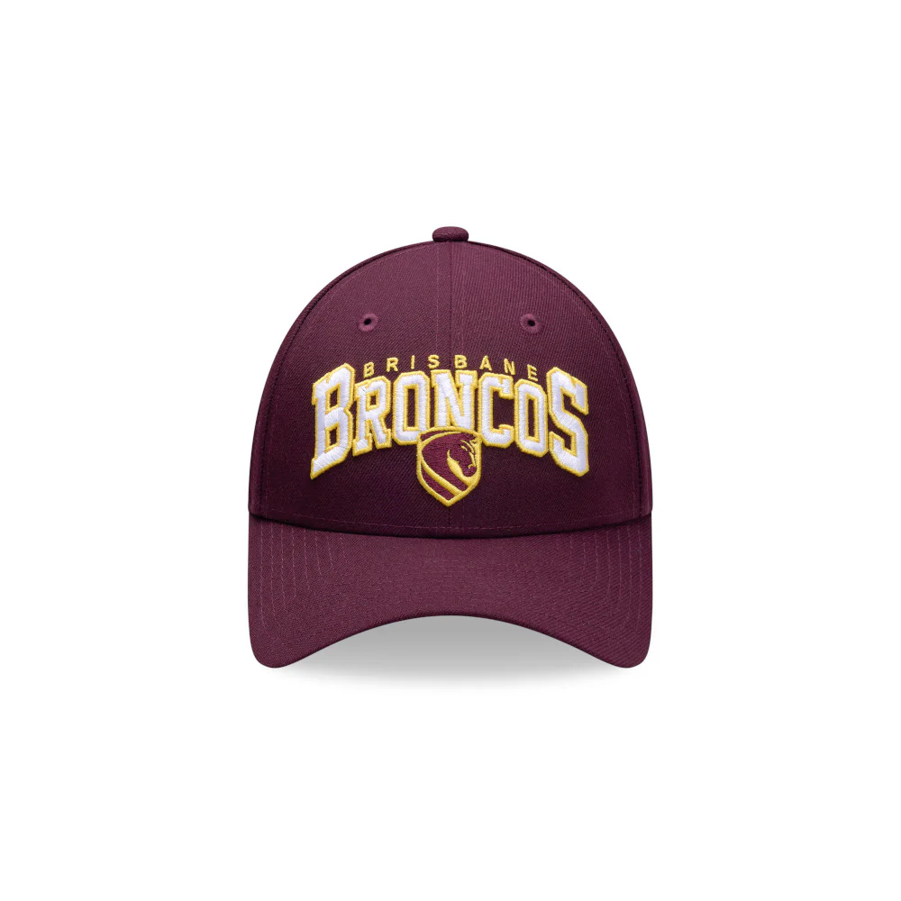 Brisbane Broncos 9Forty Logo Arch Cap - Image 3