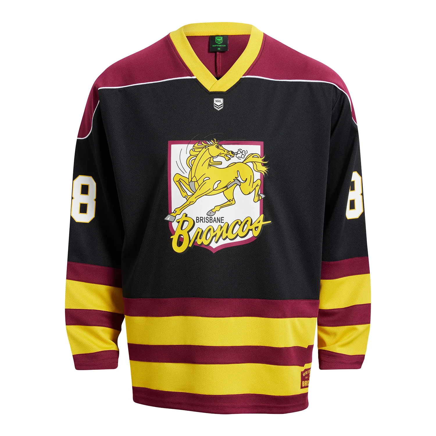 Brisbane Broncos Adult Hockey Long Sleeve