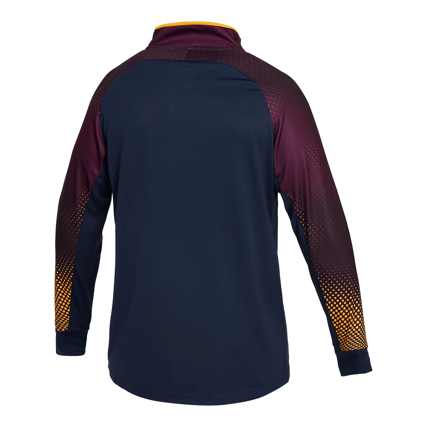 Brisbane Broncos Mens 2026 1/4 Zip Warm Up Top - Image 2