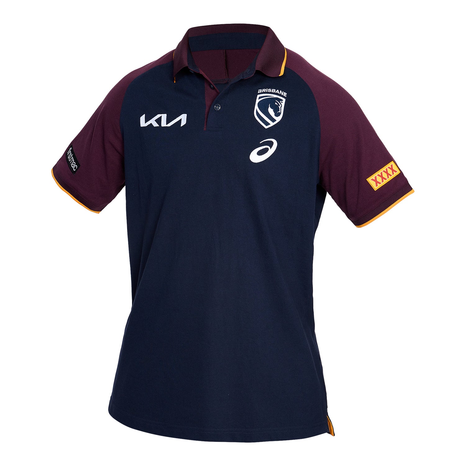 Brisbane Broncos Mens 2026 Team Polo