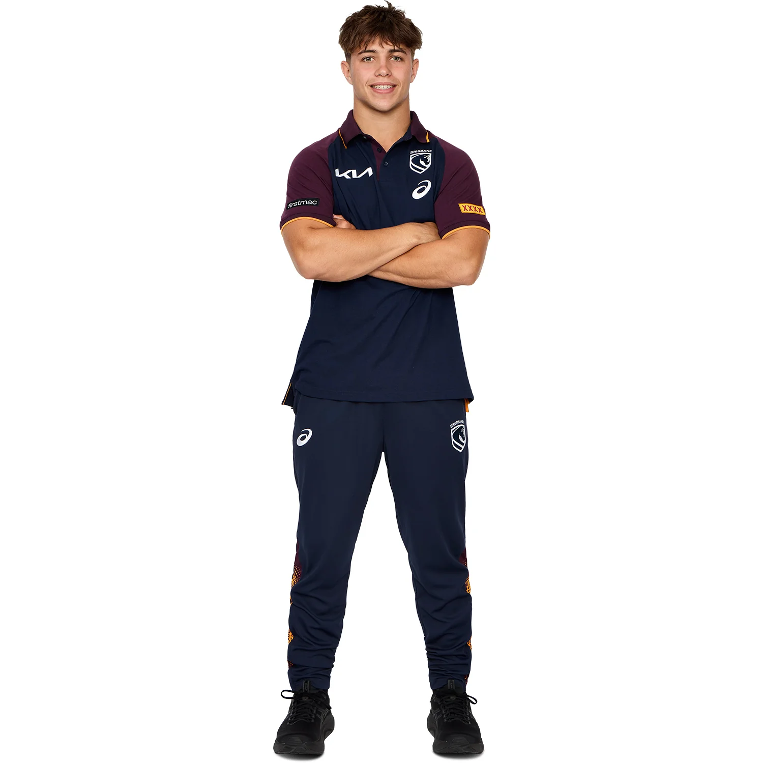 Brisbane Broncos Mens 2026 Team Polo - Image 10