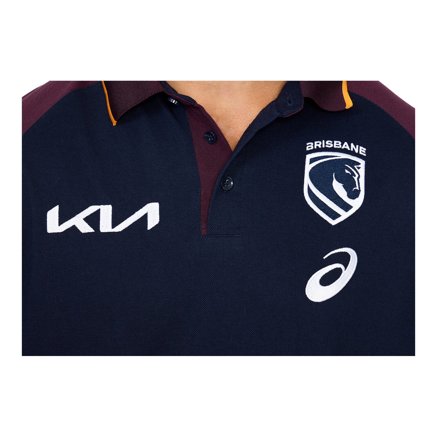 Brisbane Broncos Mens 2026 Team Polo - Image 7