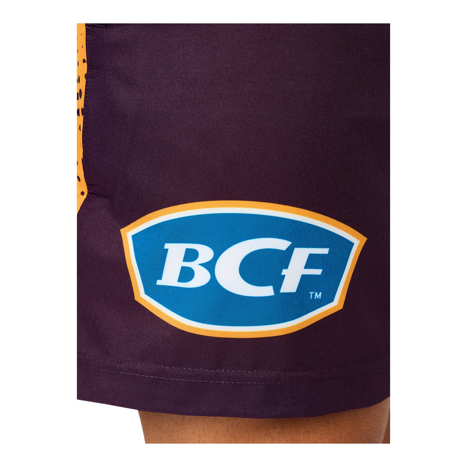 Brisbane Broncos Mens 2026 Training Shorts Maroon - Image 10