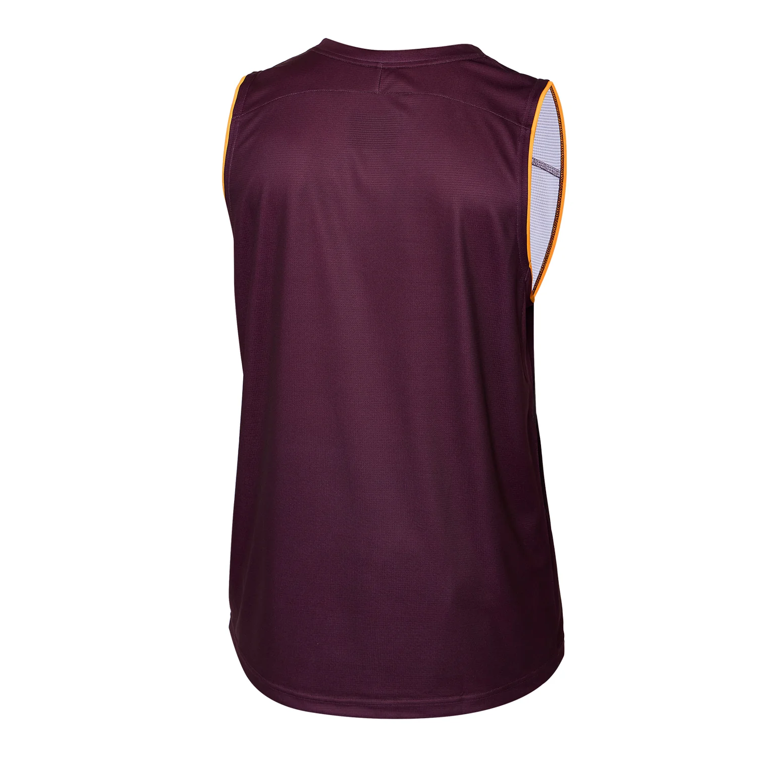 Brisbane Broncos Mens 2026 Training Singlet Maroon - Image 2
