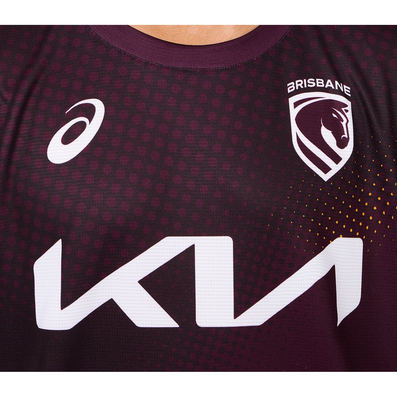 Brisbane Broncos Mens 2026 Training Singlet Maroon - Image 7