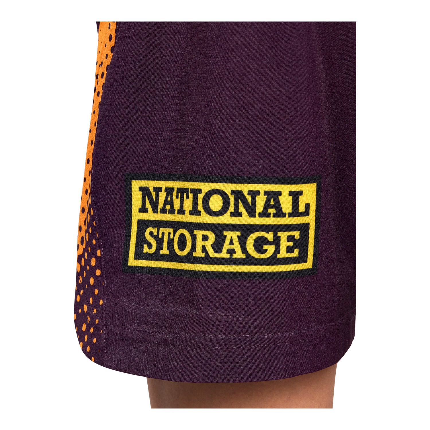 Brisbane Broncos Youth 2026 Training Shorts Maroon - Image 10
