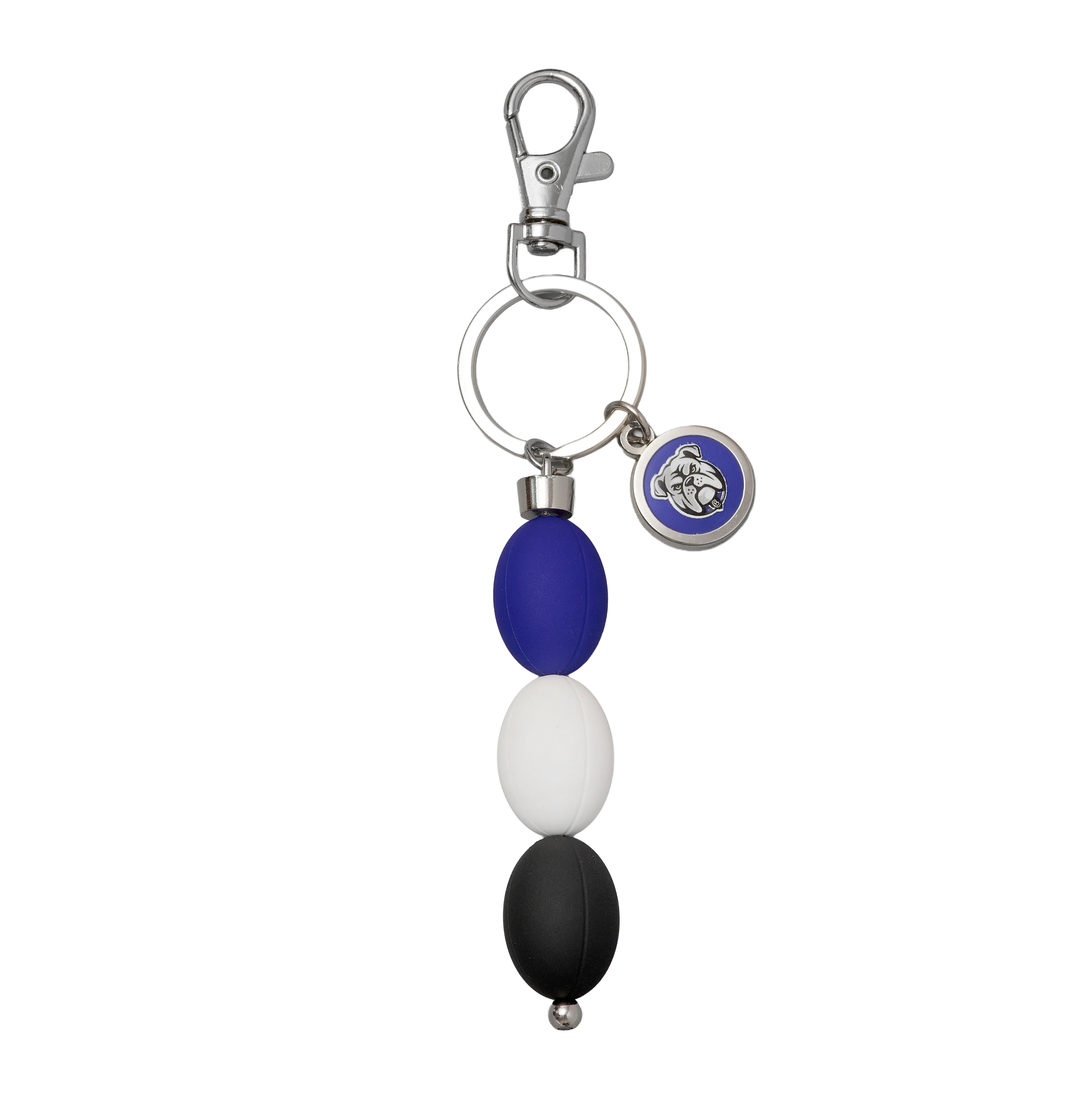 Canterbury-Bankstown Bulldogs 3 Ball Charm Keyring