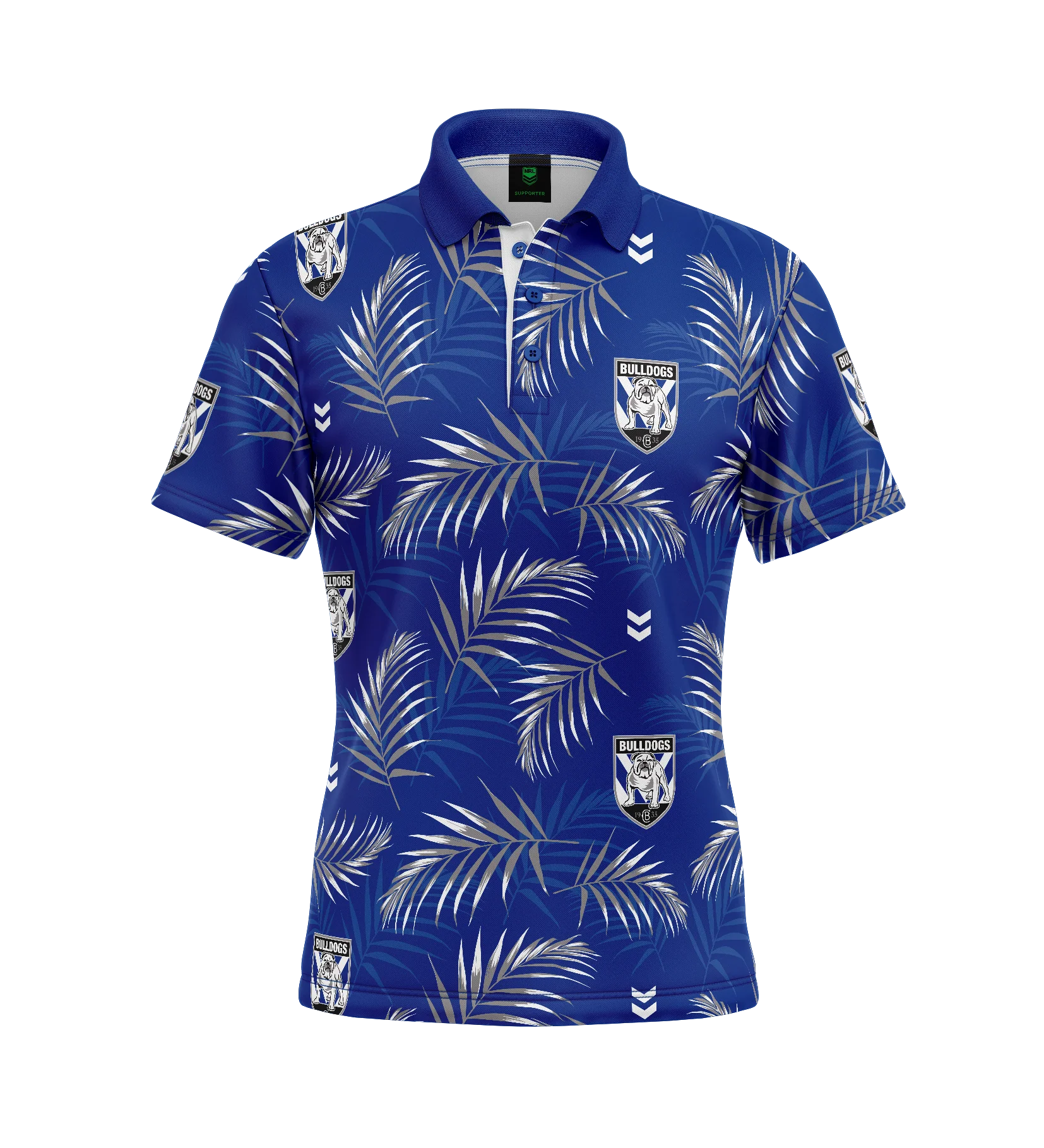 Canterbury-Bankstown Bulldogs Adult Palm Beach Golf Polo Shirt