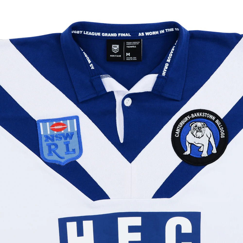 Bulldogs Mens 1988 Grand Final Retro Jersey - Image 3