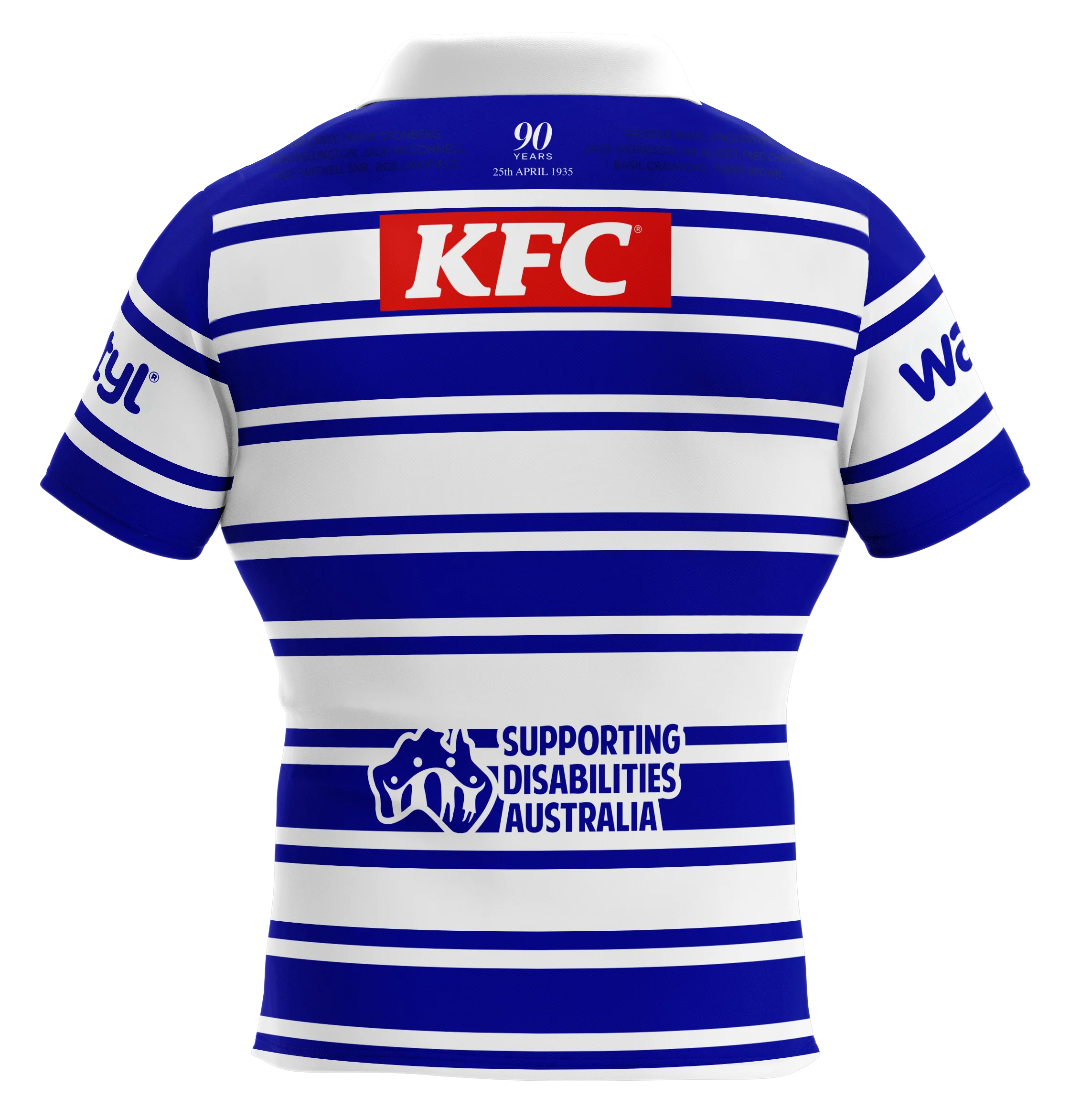 Canterbury-Bankstown Bulldogs Mens 2025 Alternate Retro Jersey - Image 2