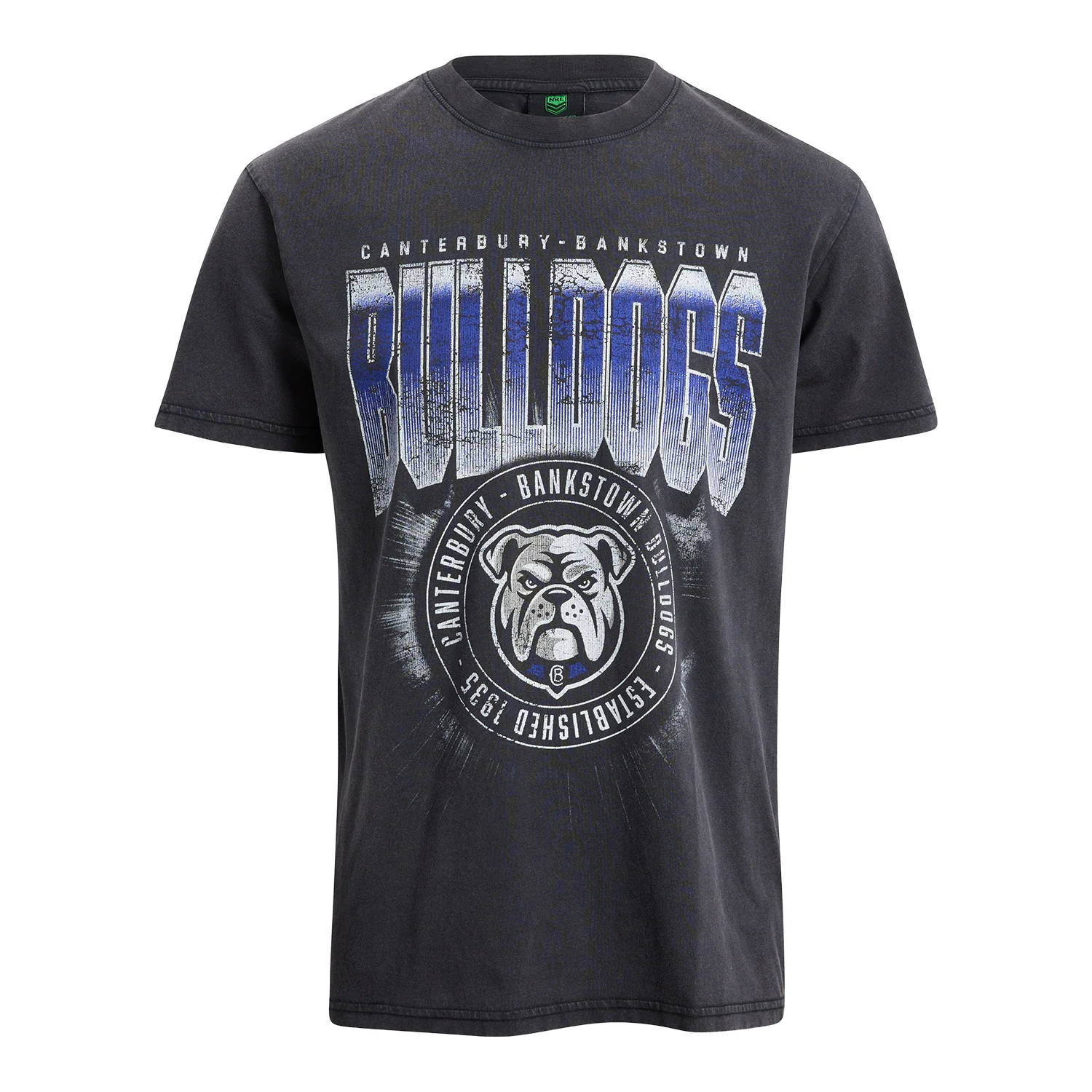 Canterbury-Bankstown Bulldogs Mens Washed T Shirt
