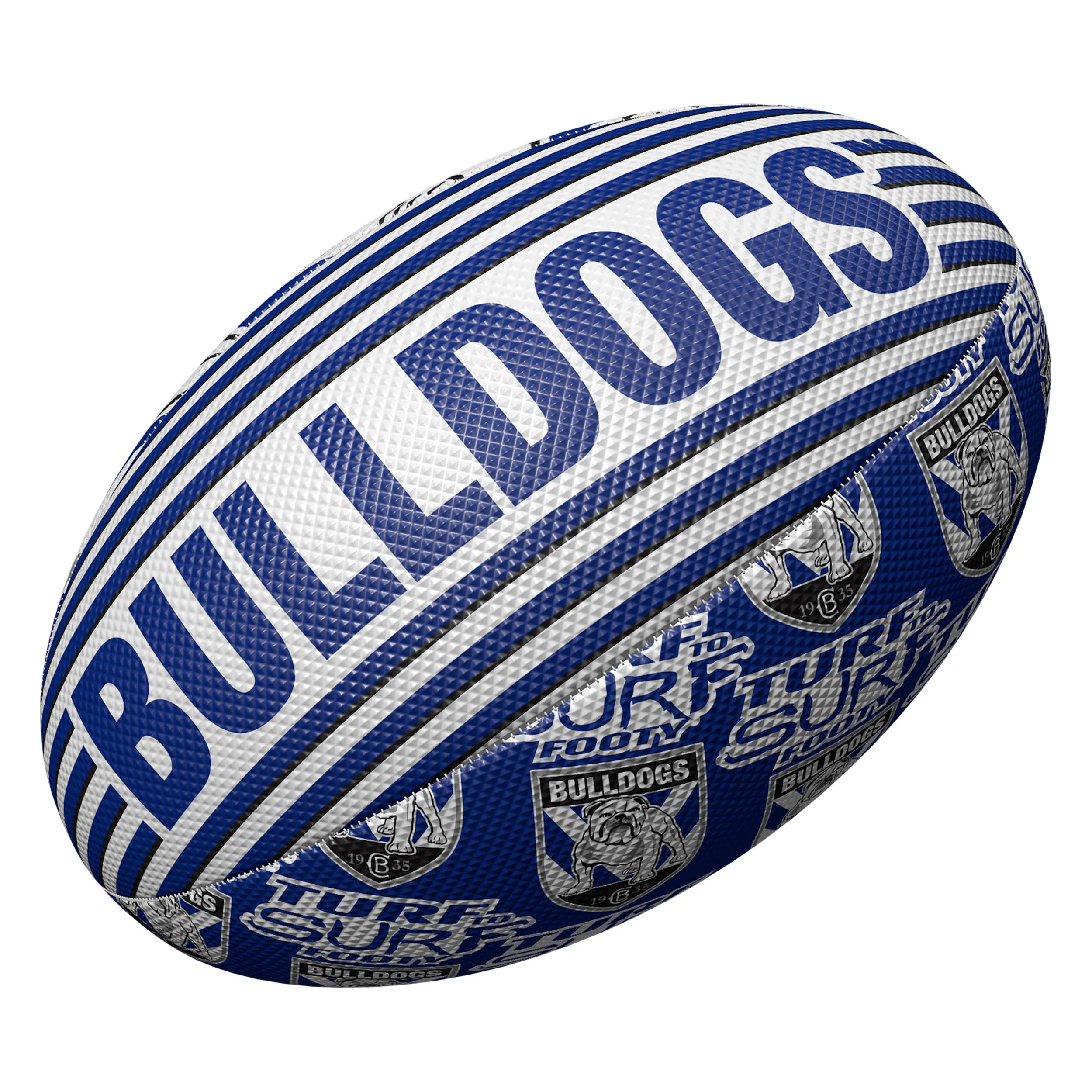 Canterbury-Bankstown Bulldogs Surf To Turf Ball Size 3