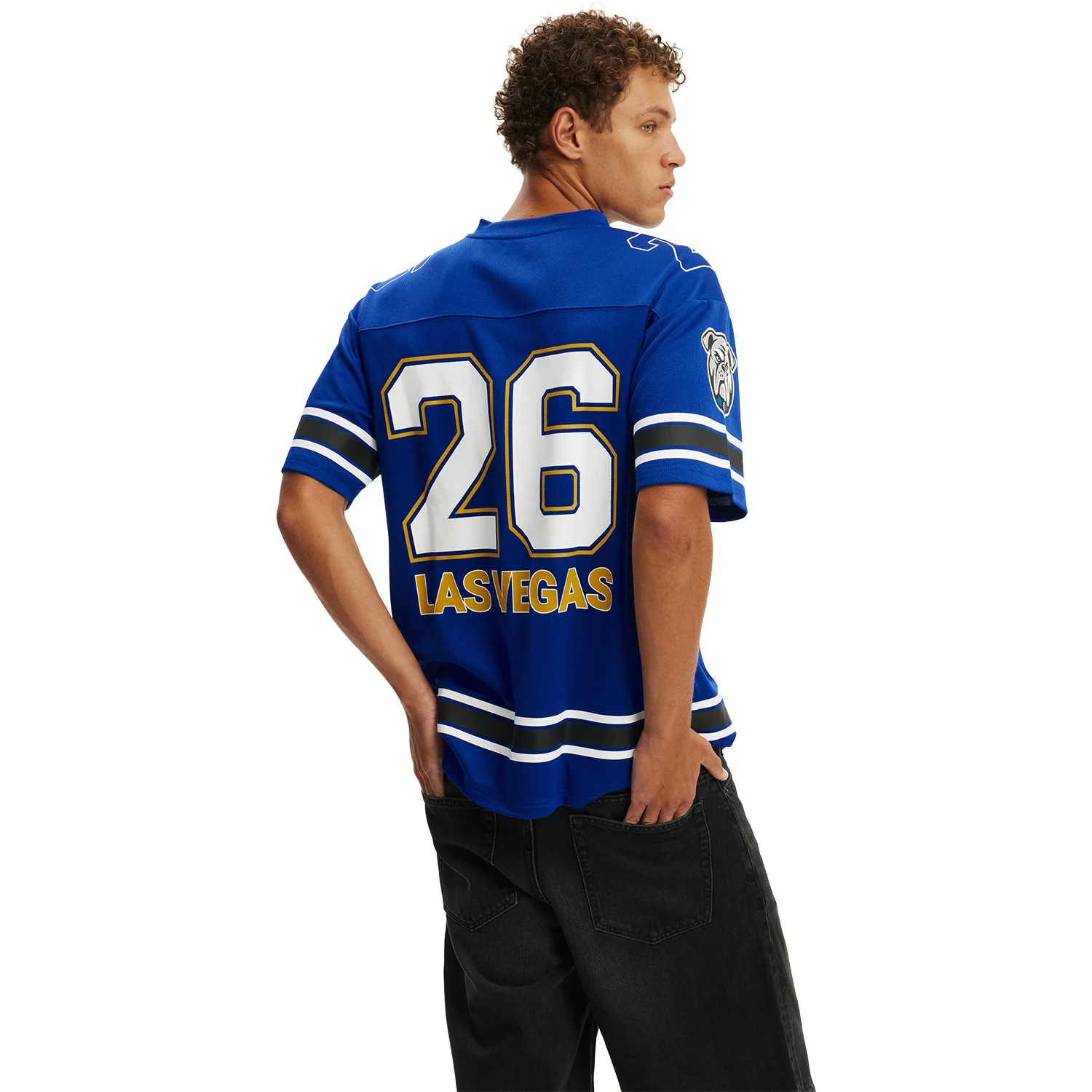 Canterbury-Bankstown Bulldogs Vegas 2026 Gridiron Shirt - Pre-order Shipping September - Image 3