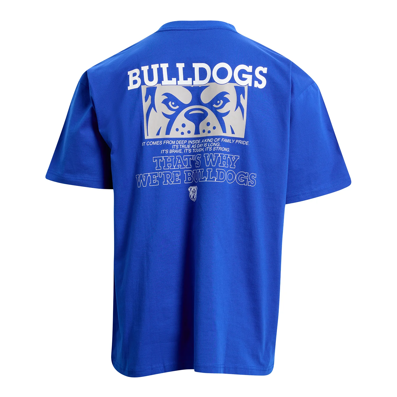 Canterbury-Bankstown Bulldogs Adult Heavy Weight Clip T-Shirt