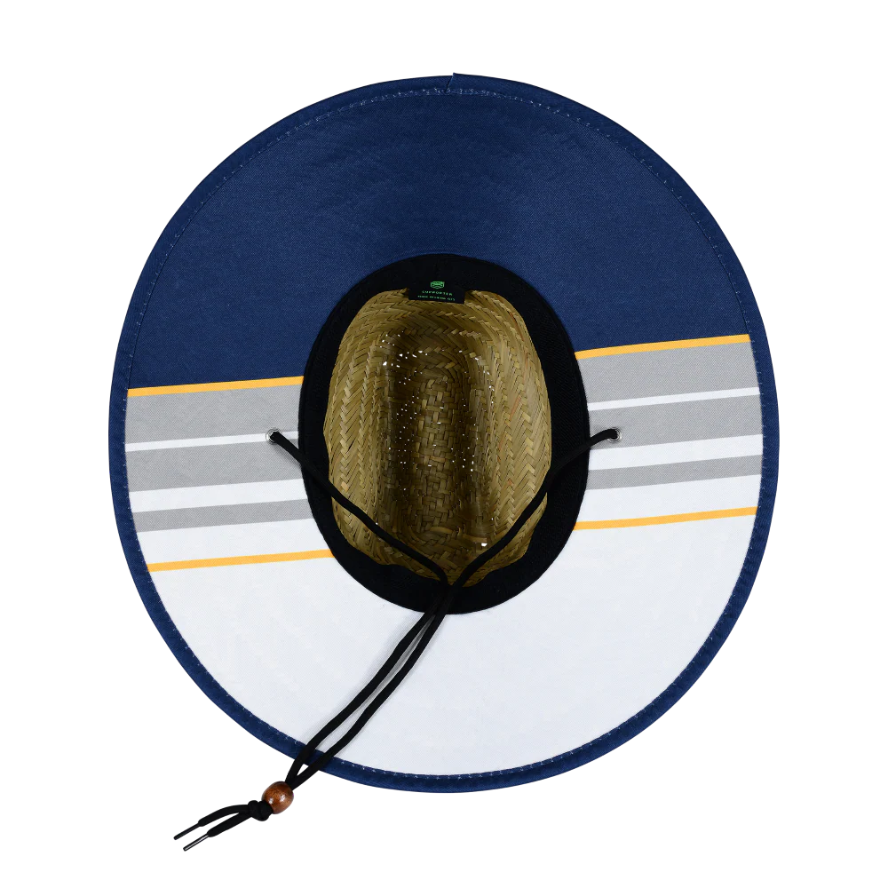 Cowboys Adult Retro Straw Hat - Image 2