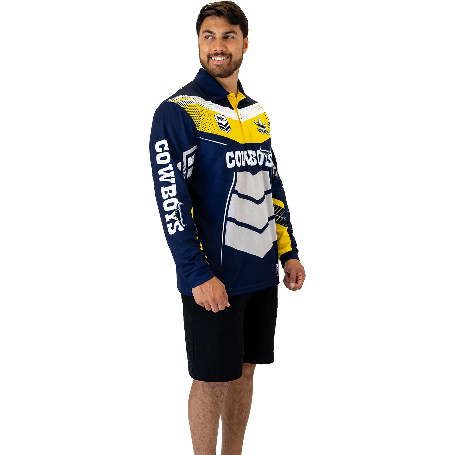 Cowboys Cyber Fishing Shirt Mens - Image 3