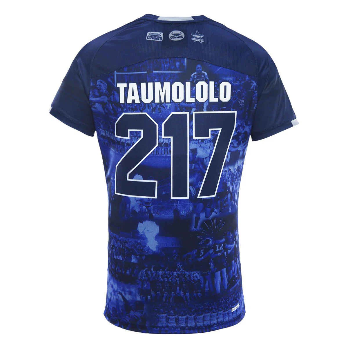 North Queensland Cowboys Mens 2025 Warm Up T-Shirt - Image 4