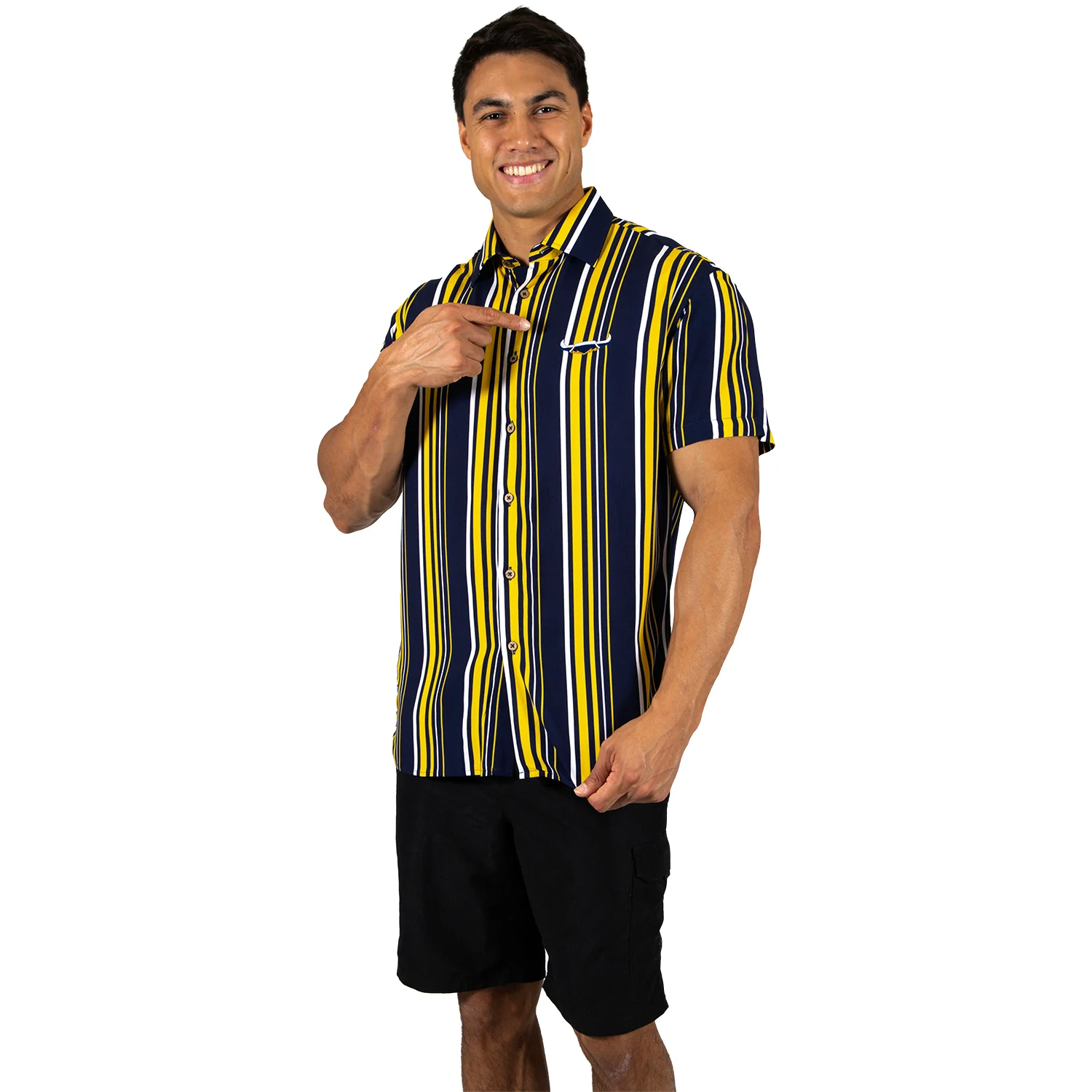 North Queensland Cowboys Mens Sorrento Party Shirt - Image 5