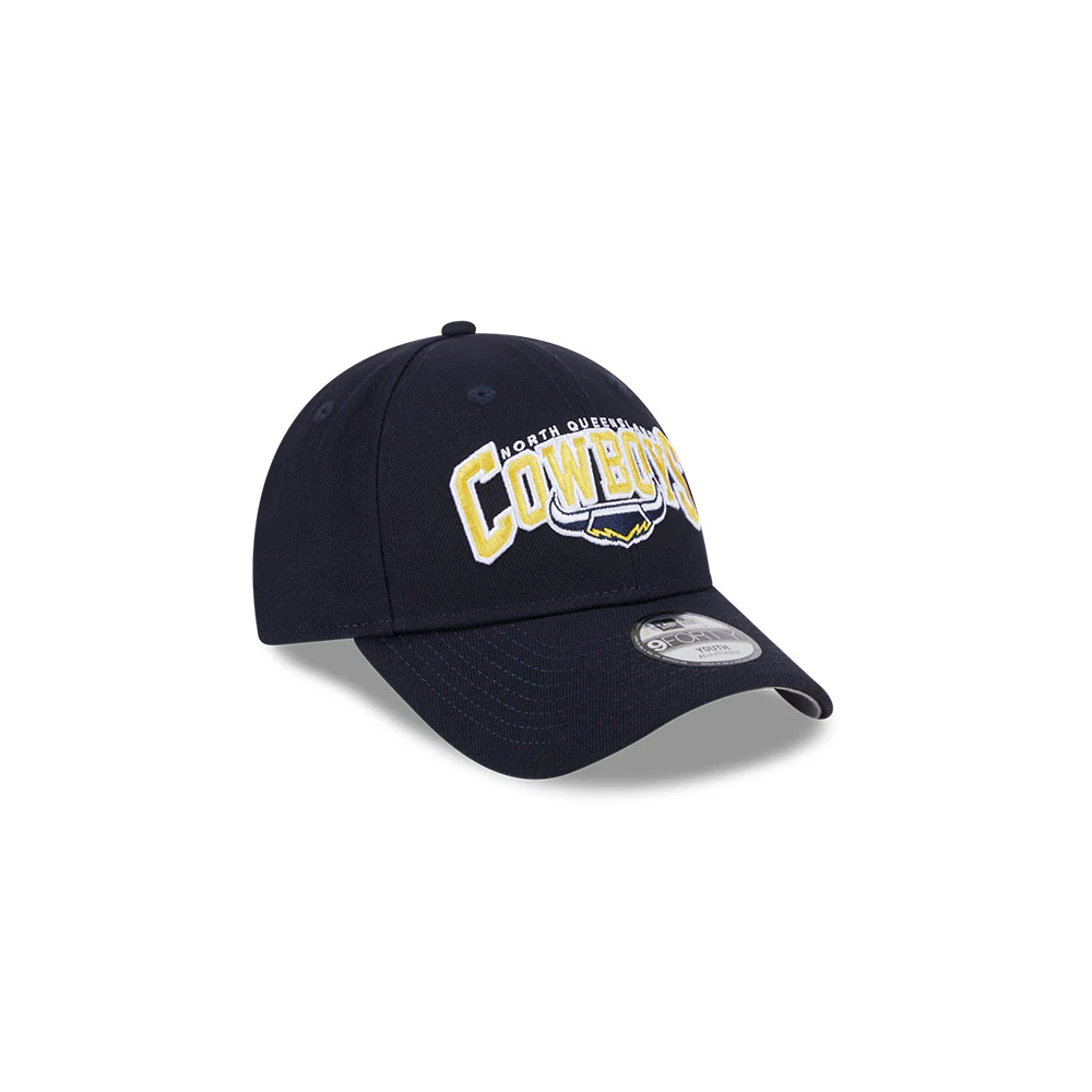 North Queensland Cowboys Youth 9Forty Logo Arch Cap - Image 3