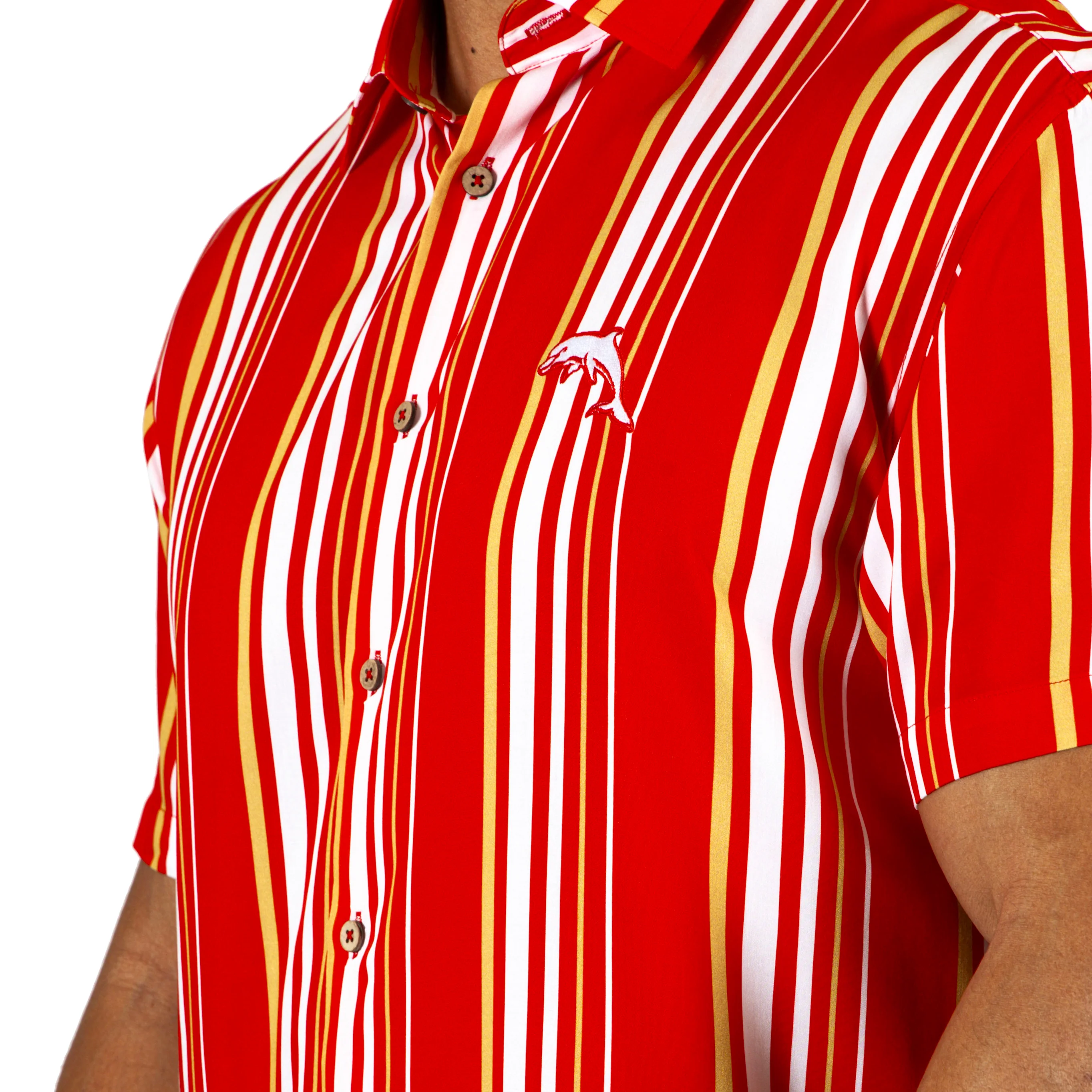 Dolphins Mens Sorrento Party Shirt - Image 2