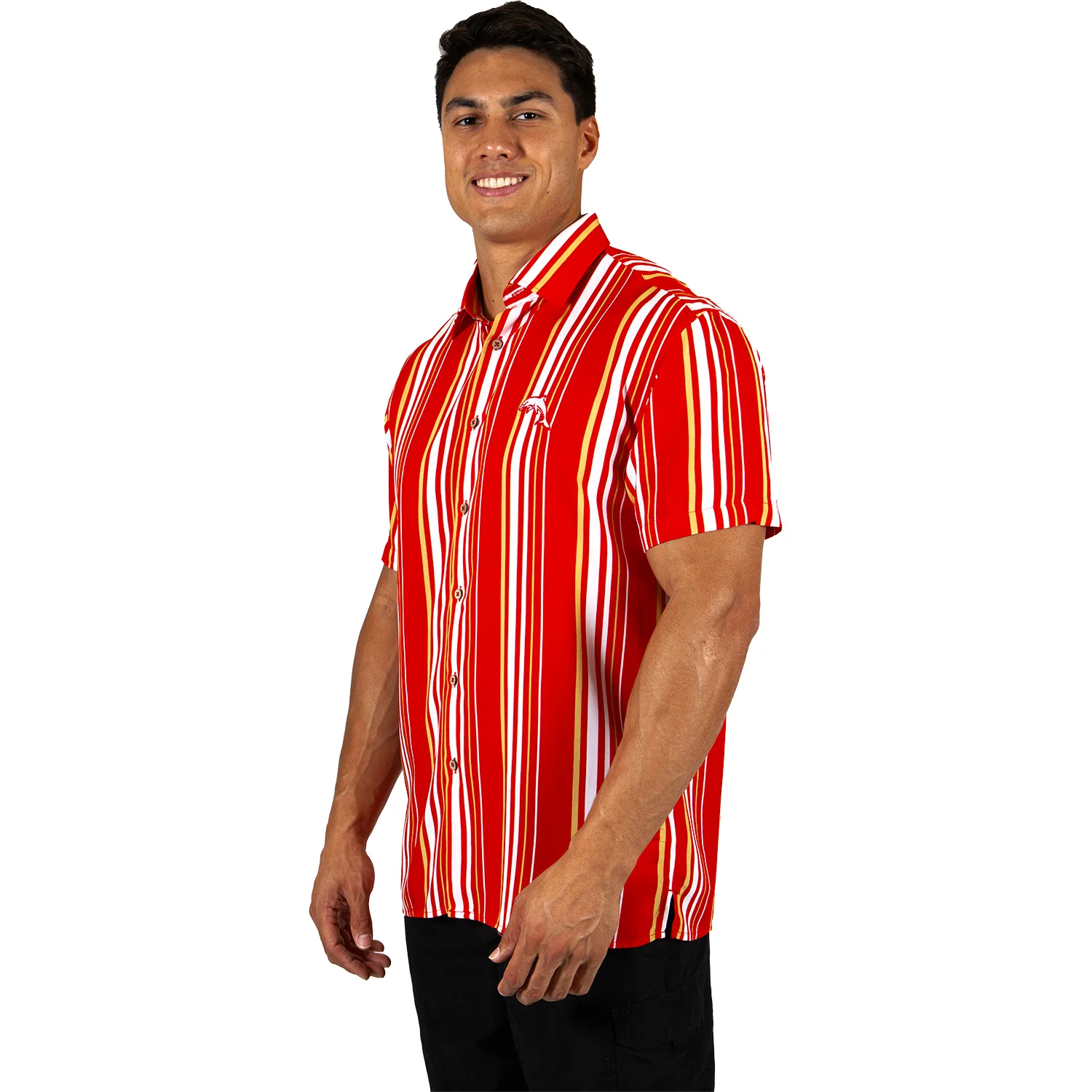 Dolphins Mens Sorrento Party Shirt - Image 3
