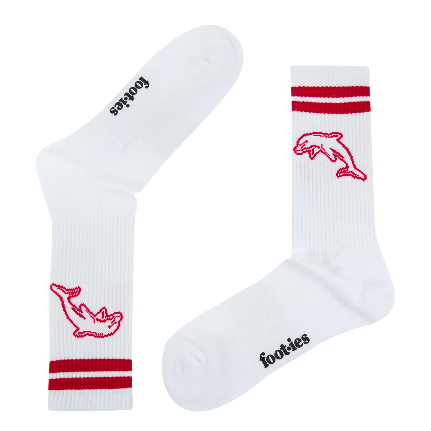 Dolphins Retro Sneaker Sock 2 Pack - Image 3