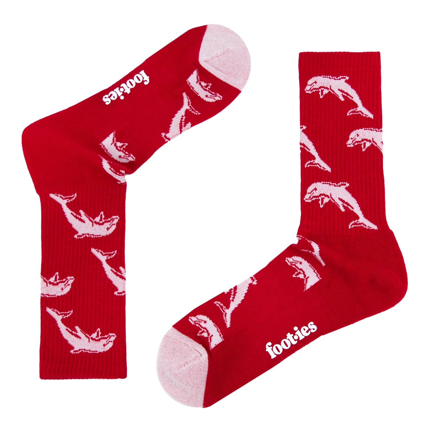 Dolphins Retro Sneaker Sock 2 Pack - Image 4
