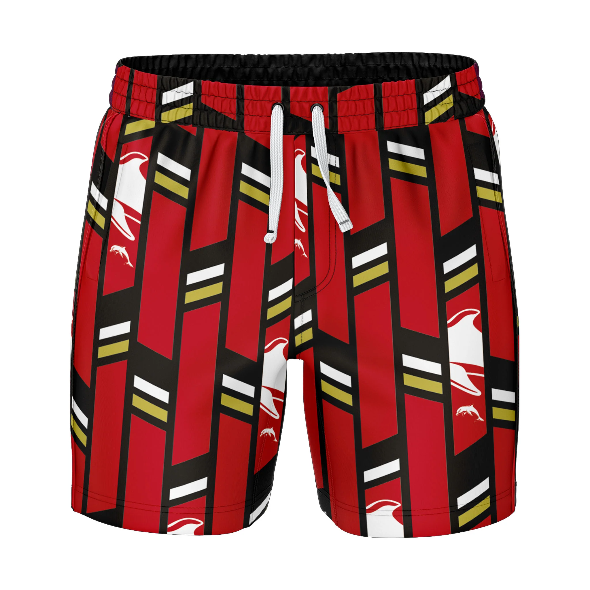 Dolphins Mens Riviera Volley Swim Shorts - Image 4