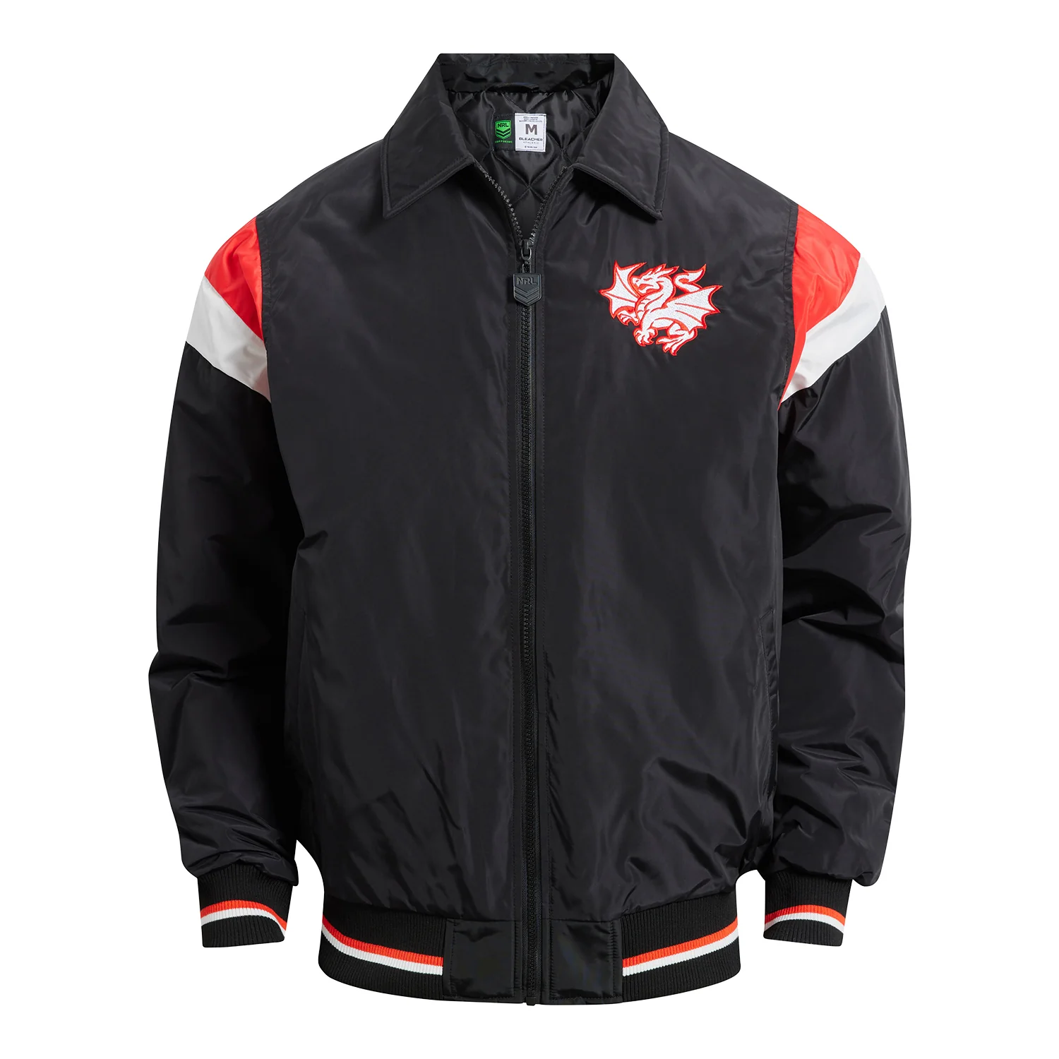 St George Illawarra Dragons Adult Baseball Jacket