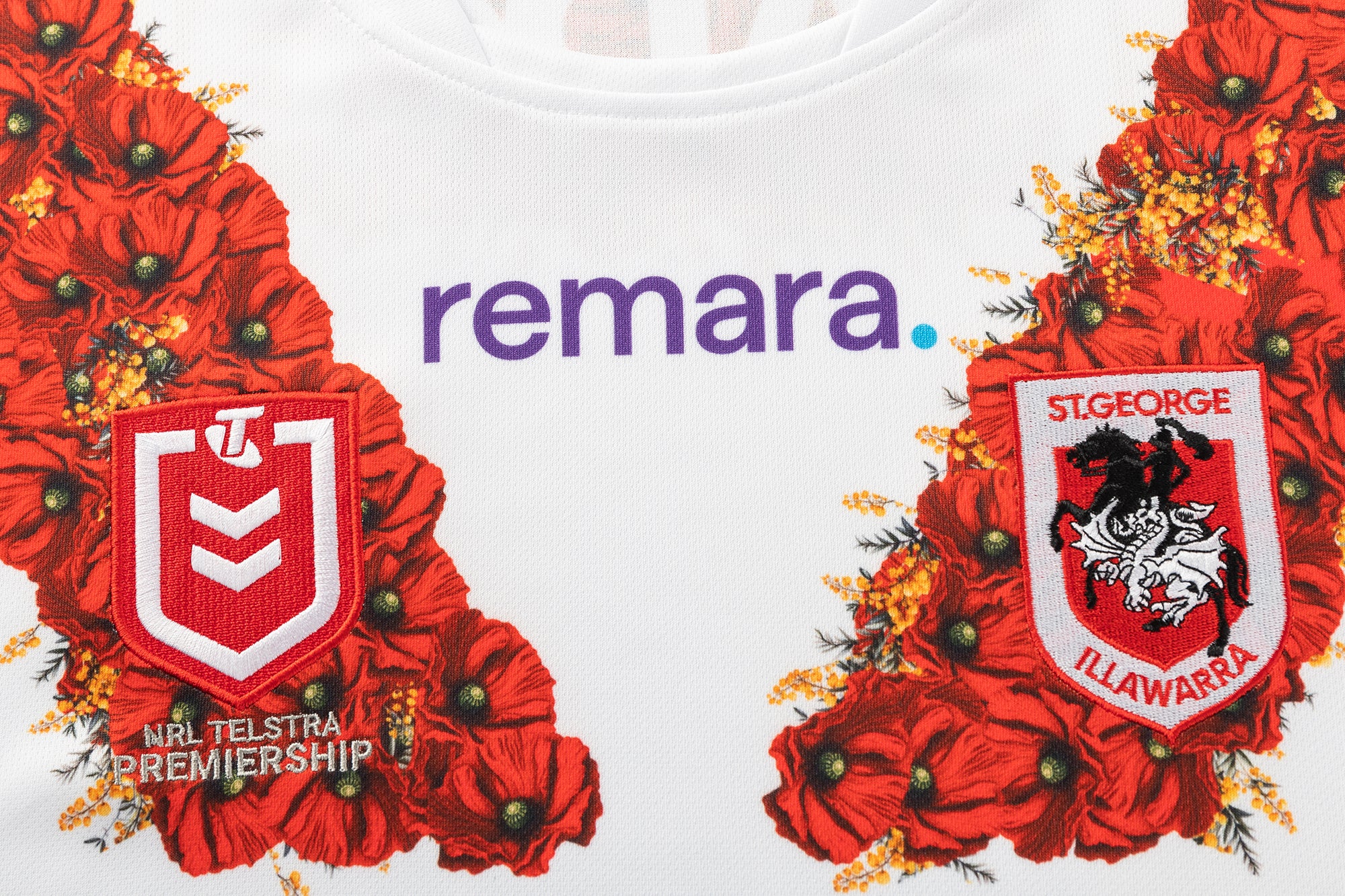St George Illawarra Dragons Mens 2026 ANZAC Round Jersey - Image 5