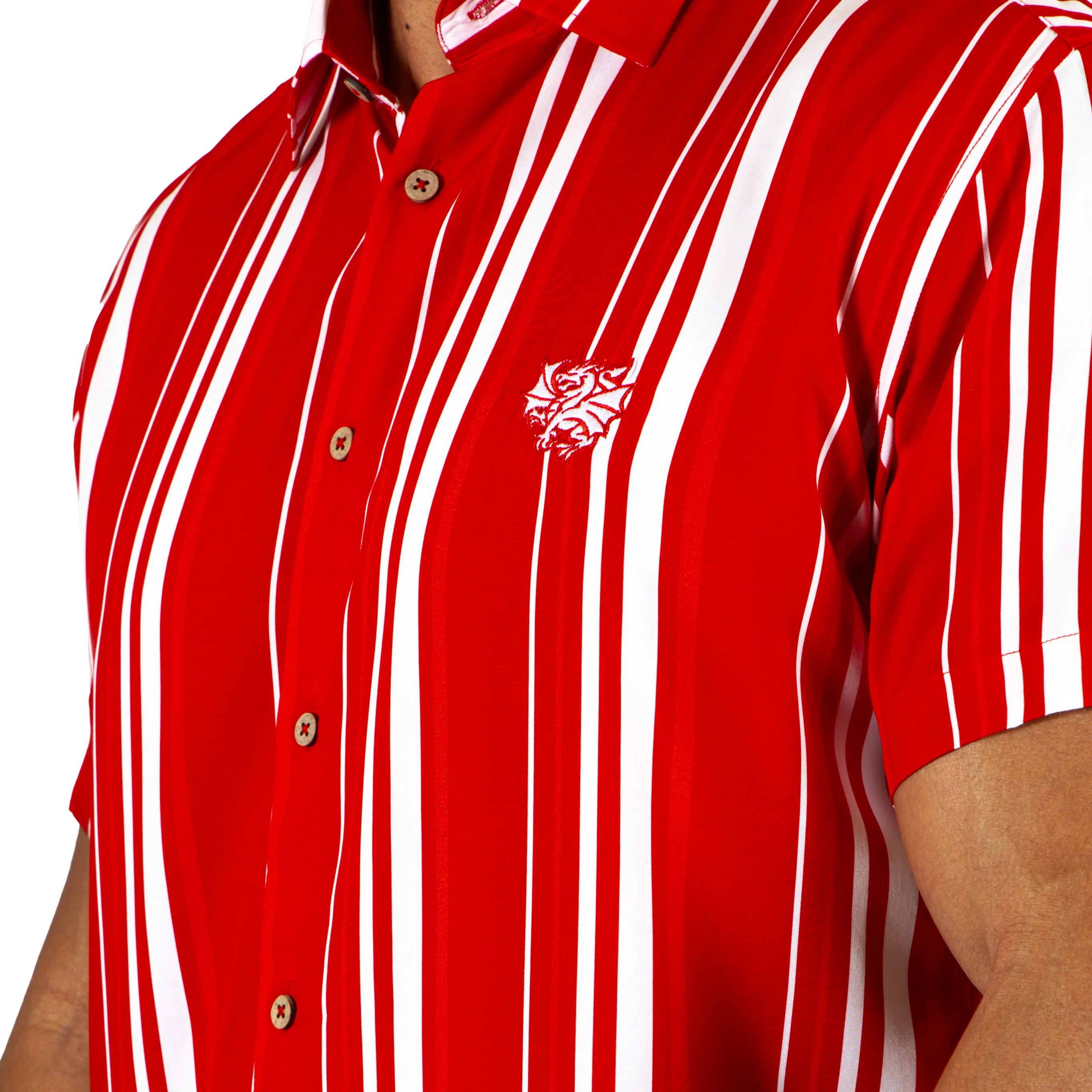 St. George-Illawarra Dragons Mens Sorrento Party Shirt - Image 2