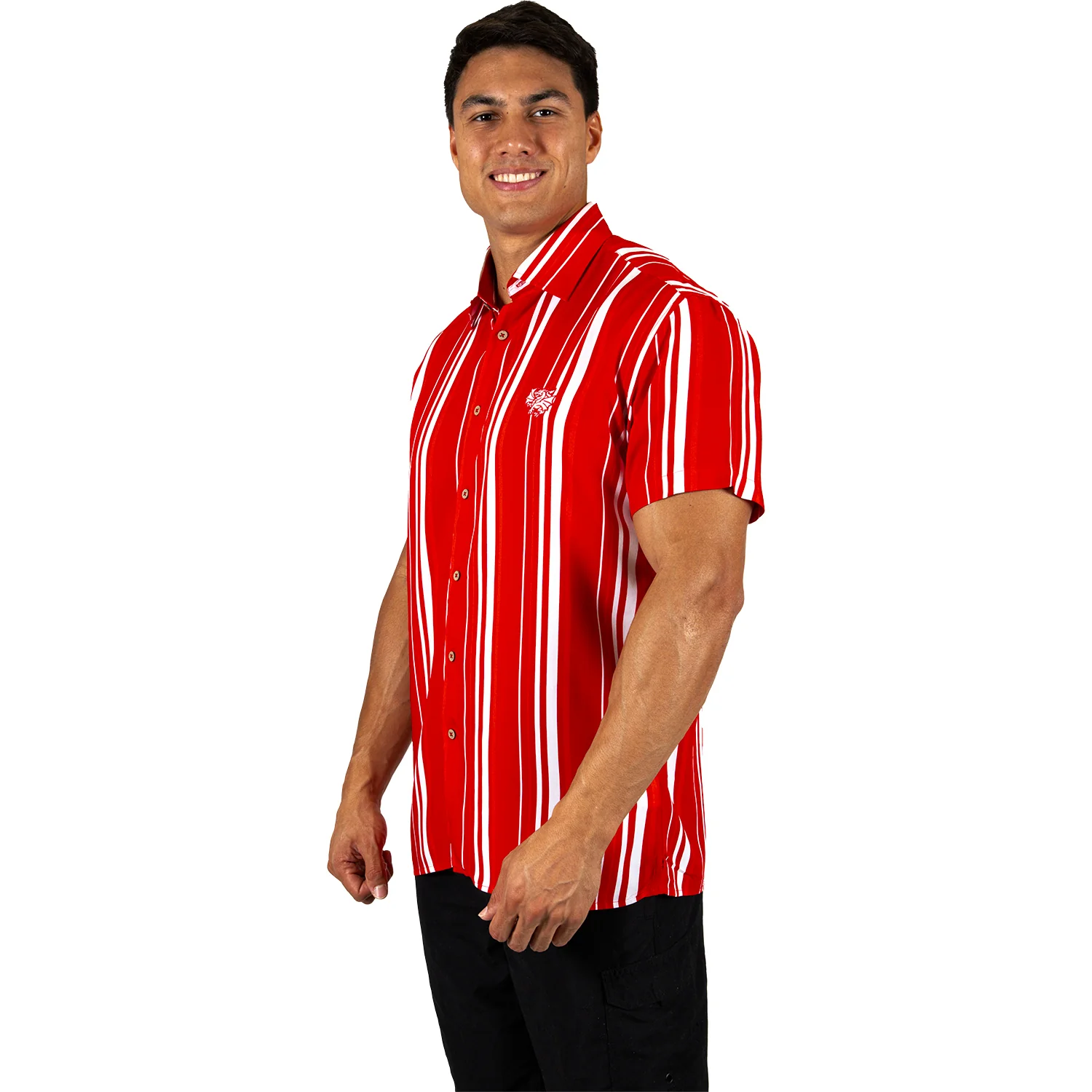 St. George-Illawarra Dragons Mens Sorrento Party Shirt - Image 3