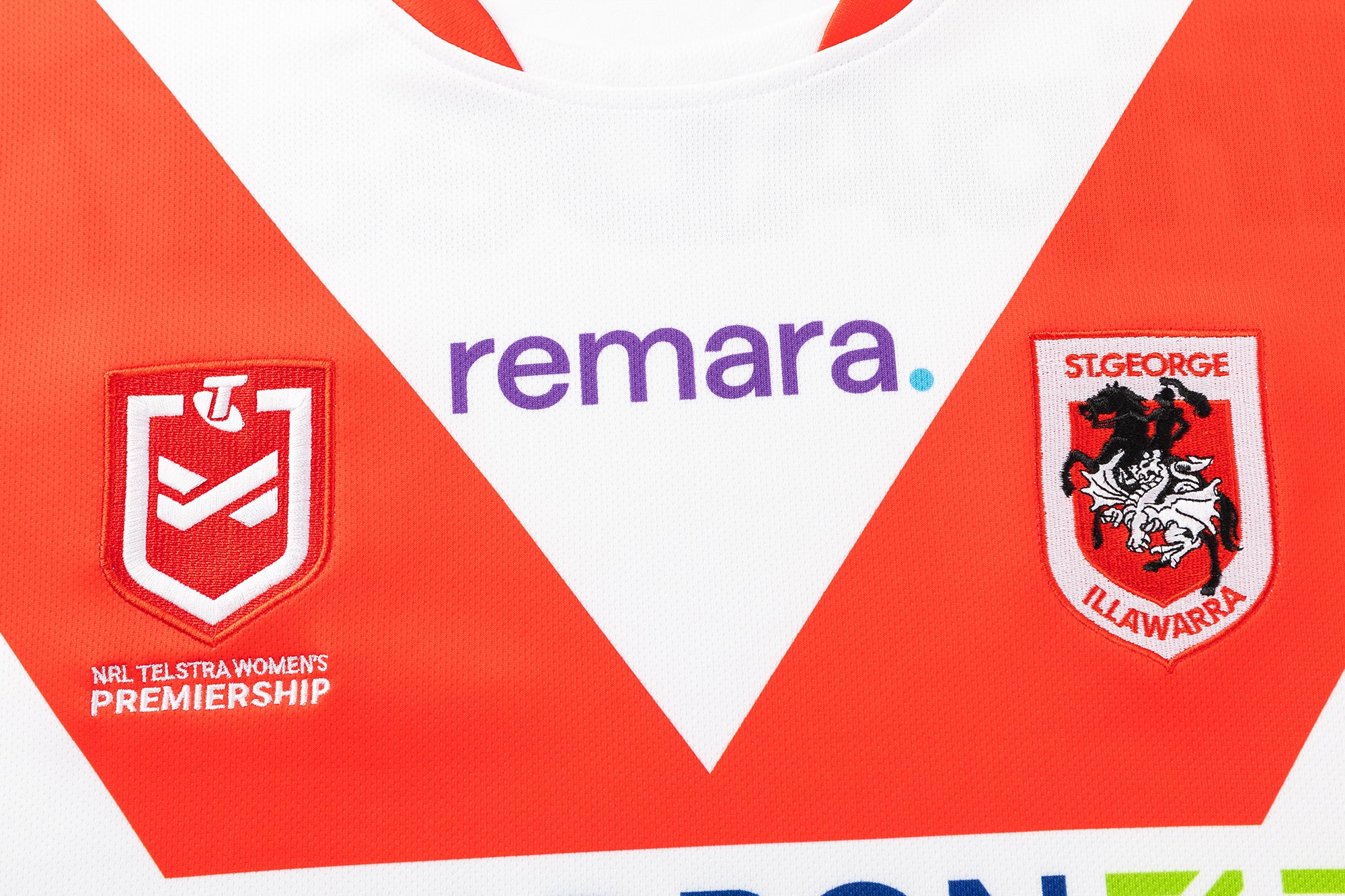 St George Illawarra Dragons NRLW Mens 2025 Home Jersey - Image 3