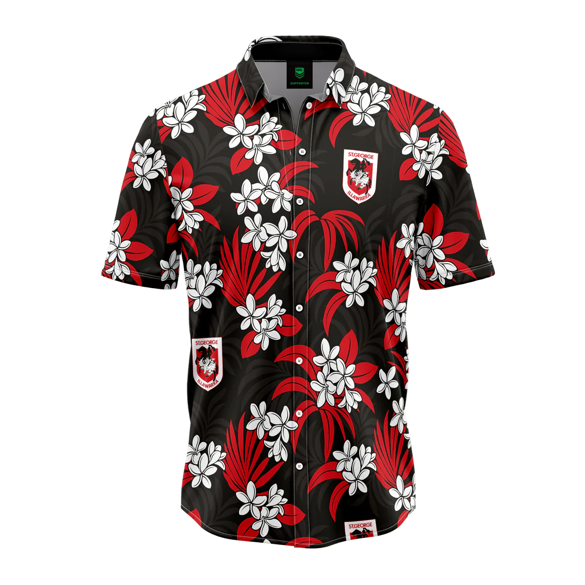Dragons Reef Hawaiian Shirt Mens - Image 3