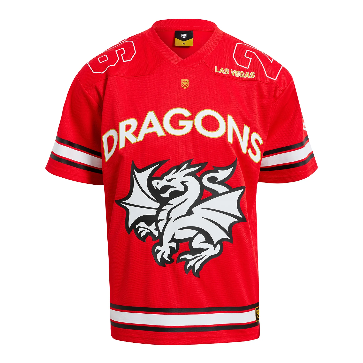St George Illawarra Dragons Vegas 2026 Gridiron Shirt - Pre-order Shipping September - Image 2
