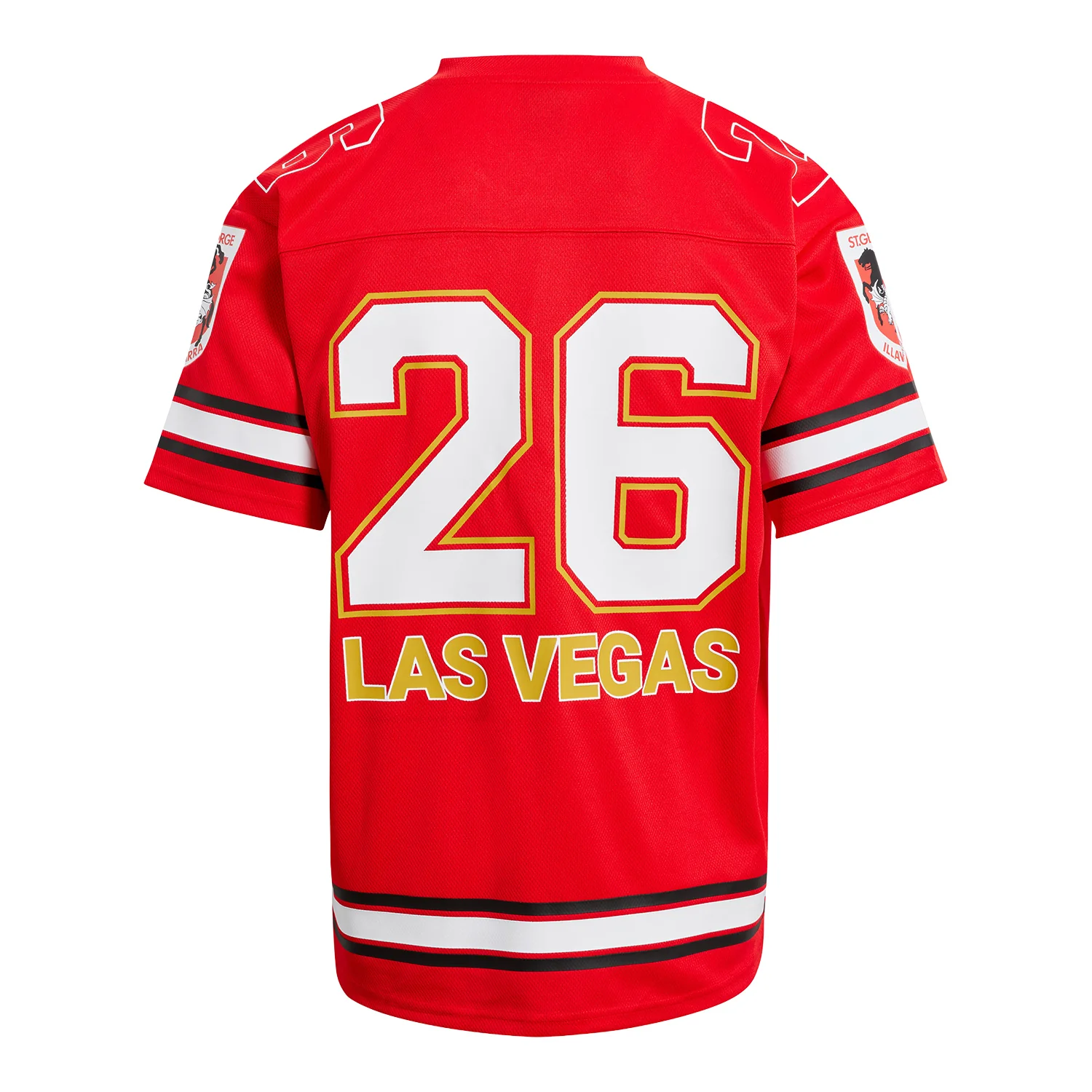 St George Illawarra Dragons Vegas 2026 Gridiron Shirt - Pre-order Shipping September - Image 4
