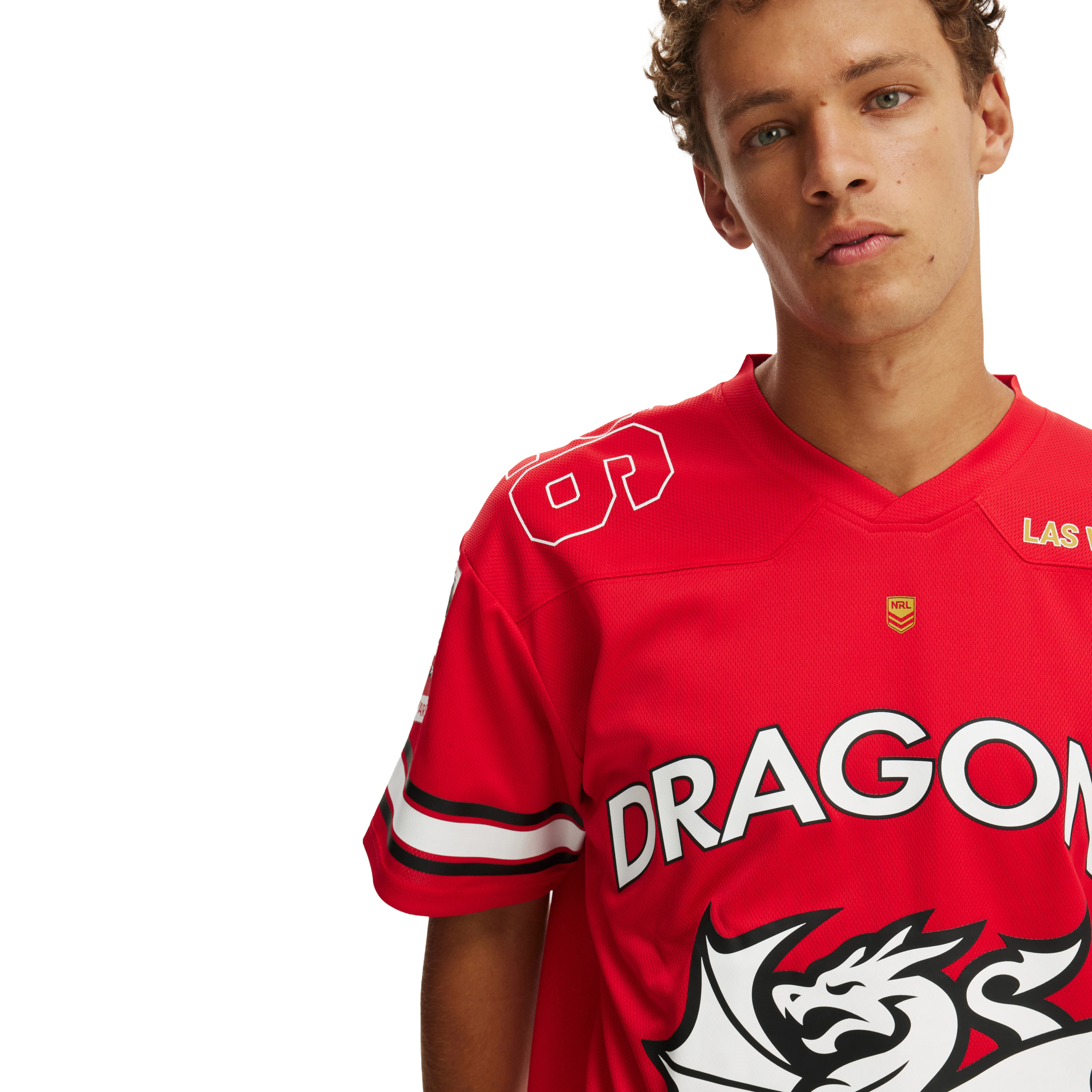 St George Illawarra Dragons Vegas 2026 Gridiron Shirt - Pre-order Shipping September - Image 7