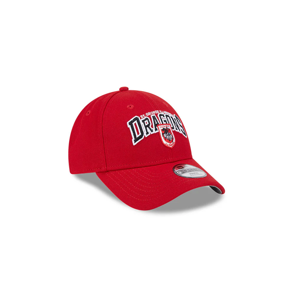 St George Illawarra Dragons Youth 9Forty Logo Arch Cap - Image 4