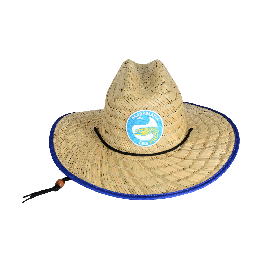 Eels Adult Retro Straw Hat