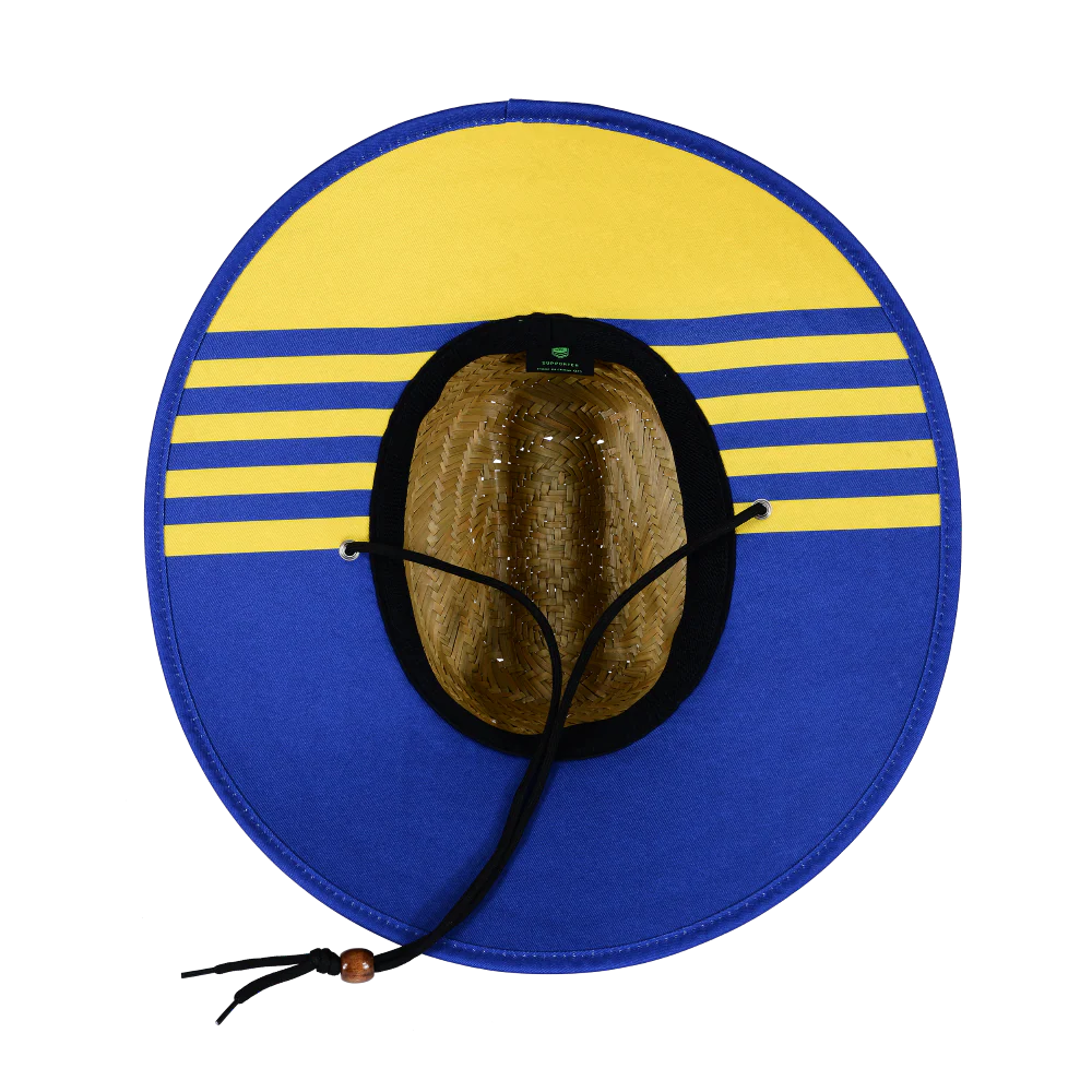 Eels Adult Retro Straw Hat - Image 2