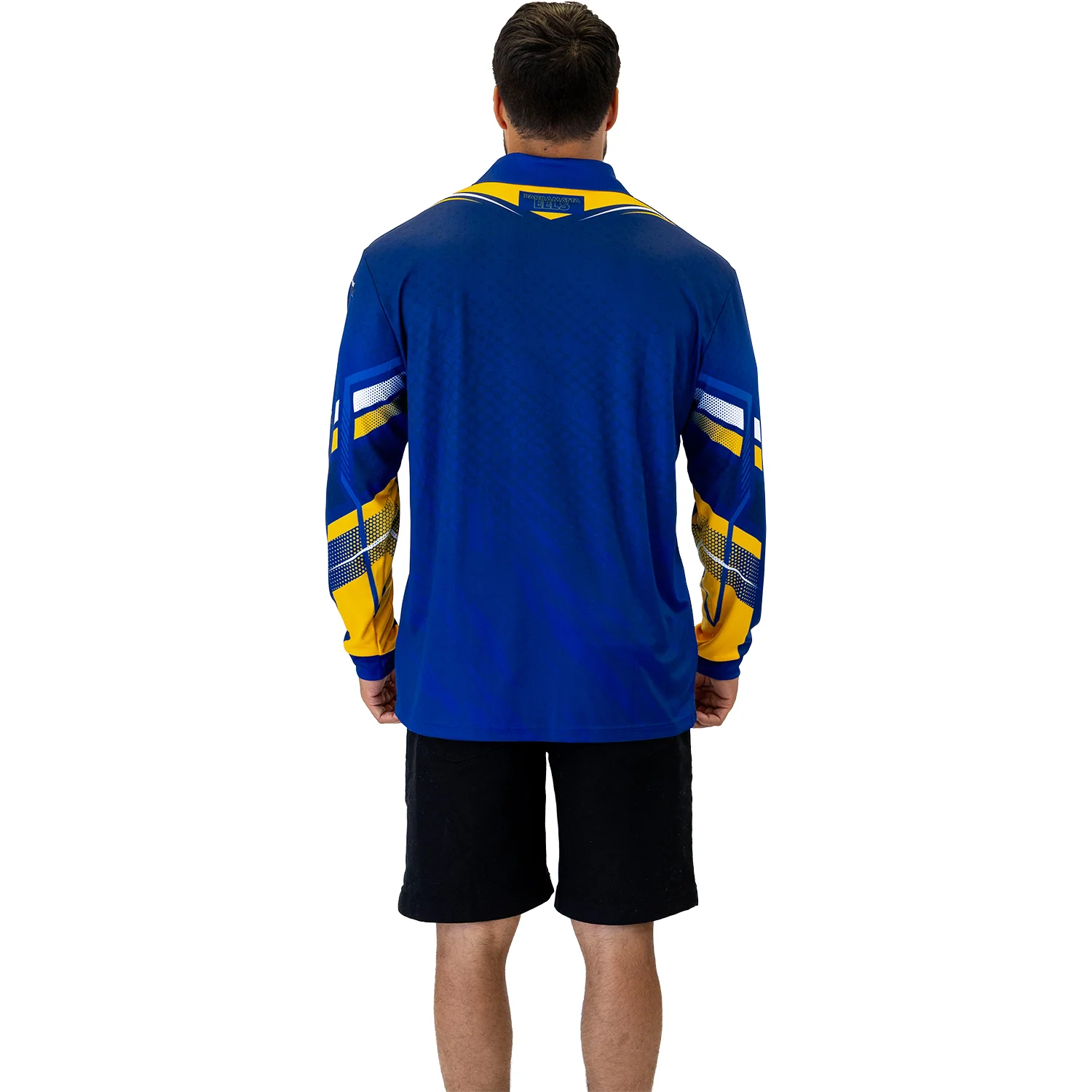 Eels Cyber Fishing Shirt Mens - Image 4